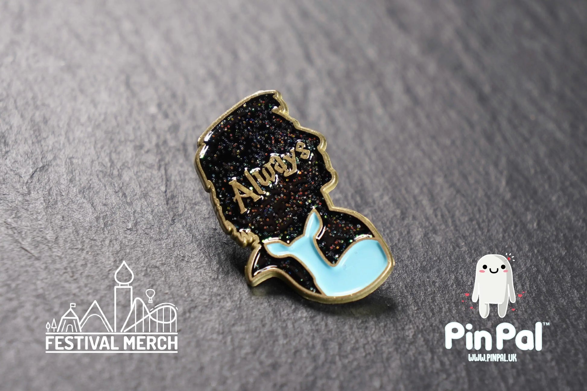 Funny Enamel Pin - PinPal UK144 - Pin Badges - Funny Gift, Music Gift, Anime Gift, Cute Gift, Positive gift, Cheeky Rude Gift, Unique Gift