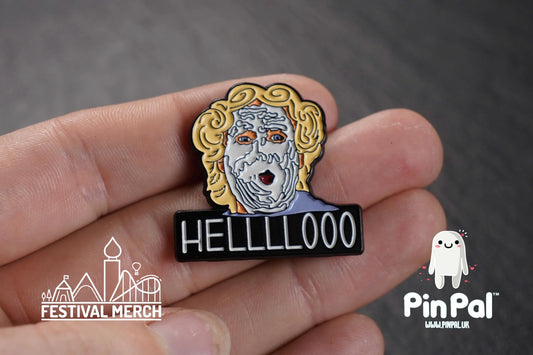 Funny Enamel Pin - PinPal UK145 - Pin Badges - Funny Gift, Music Gift, Anime Gift, Cute Gift, Positive gift, Cheeky Rude Gift, Unique Gift