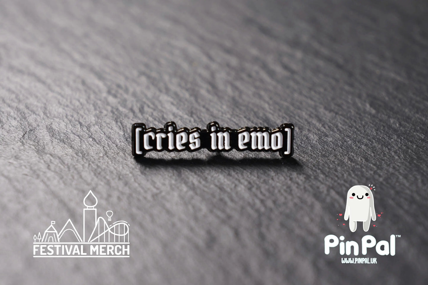 Funny Enamel Pin - PinPal UK147 - Pin Badges - Funny Gift, Music Gift, Anime Gift, Cute Gift, Positive gift, Cheeky Rude Gift, Unique Gift