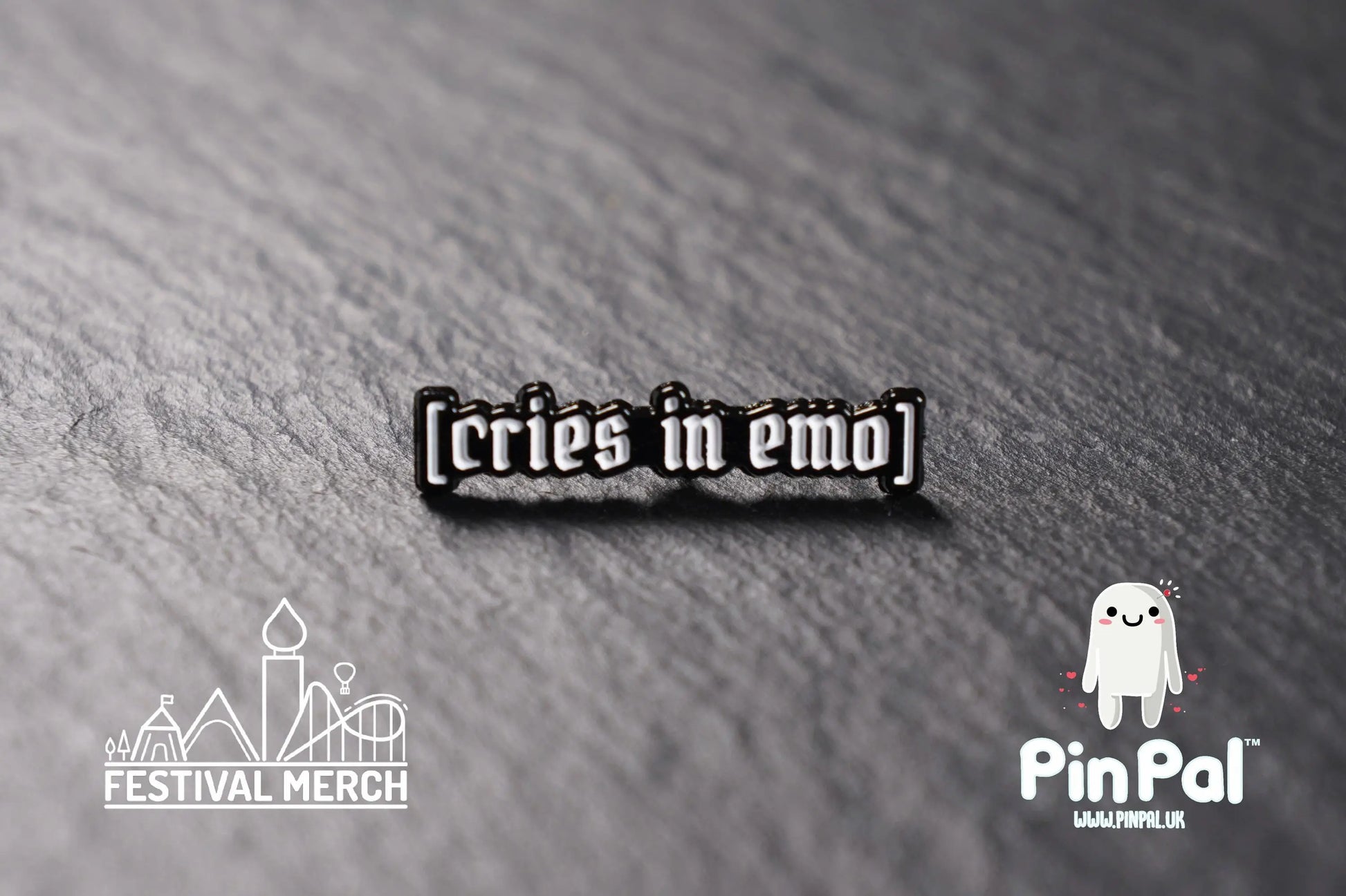 Funny Enamel Pin - PinPal UK147 - Pin Badges - Funny Gift, Music Gift, Anime Gift, Cute Gift, Positive gift, Cheeky Rude Gift, Unique Gift