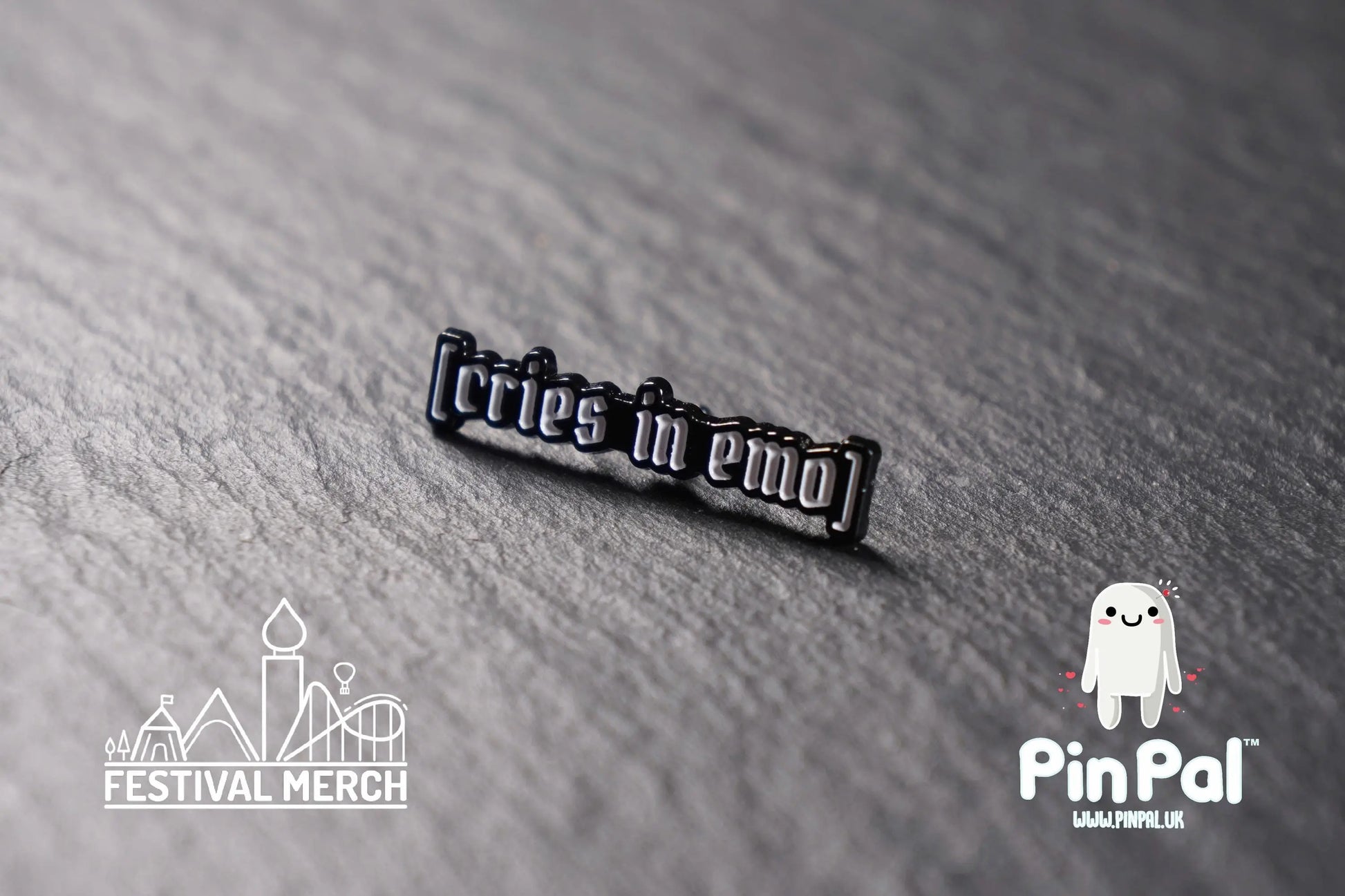 Funny Enamel Pin - PinPal UK147 - Pin Badges - Funny Gift, Music Gift, Anime Gift, Cute Gift, Positive gift, Cheeky Rude Gift, Unique Gift
