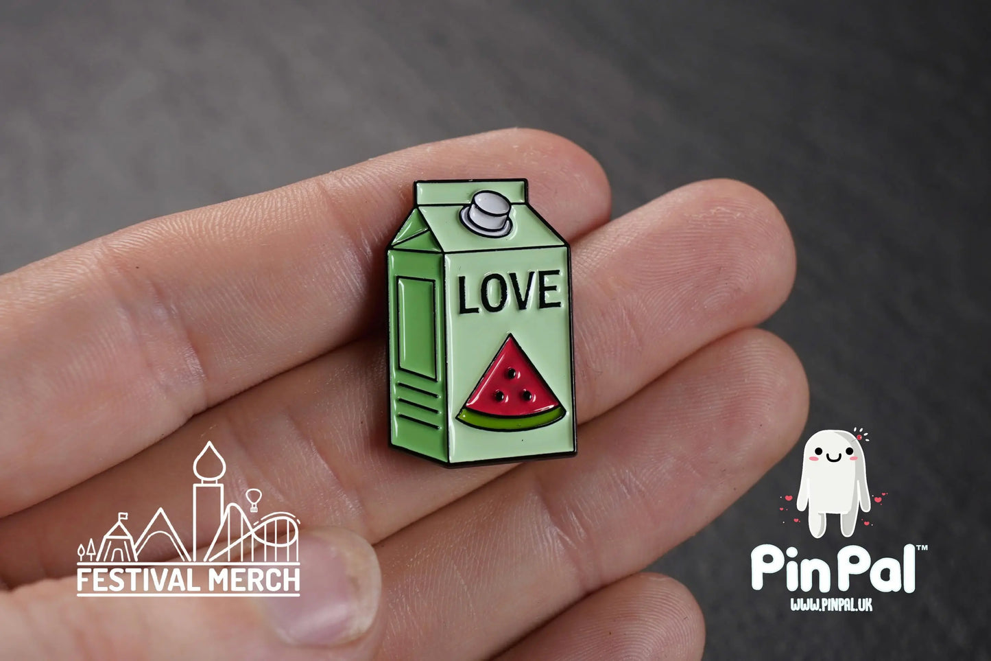 Funny Enamel Pin - PinPal UK148 - Pin Badges - Funny Gift, Music Gift, Anime Gift, Cute Gift, Positive gift, Cheeky Rude Gift, Unique Gift