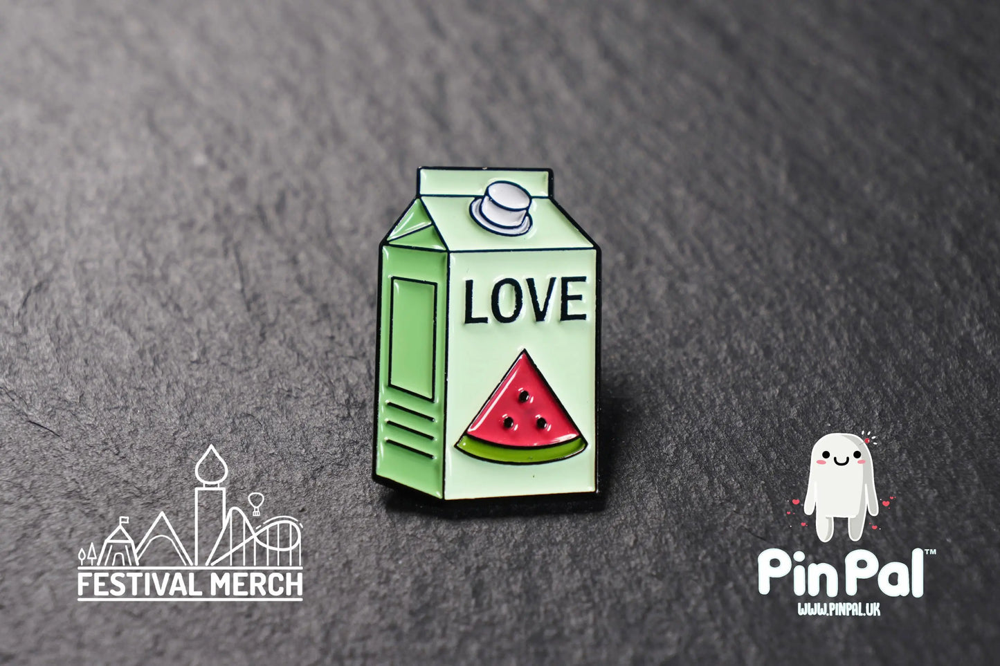 Funny Enamel Pin - PinPal UK148 - Pin Badges - Funny Gift, Music Gift, Anime Gift, Cute Gift, Positive gift, Cheeky Rude Gift, Unique Gift