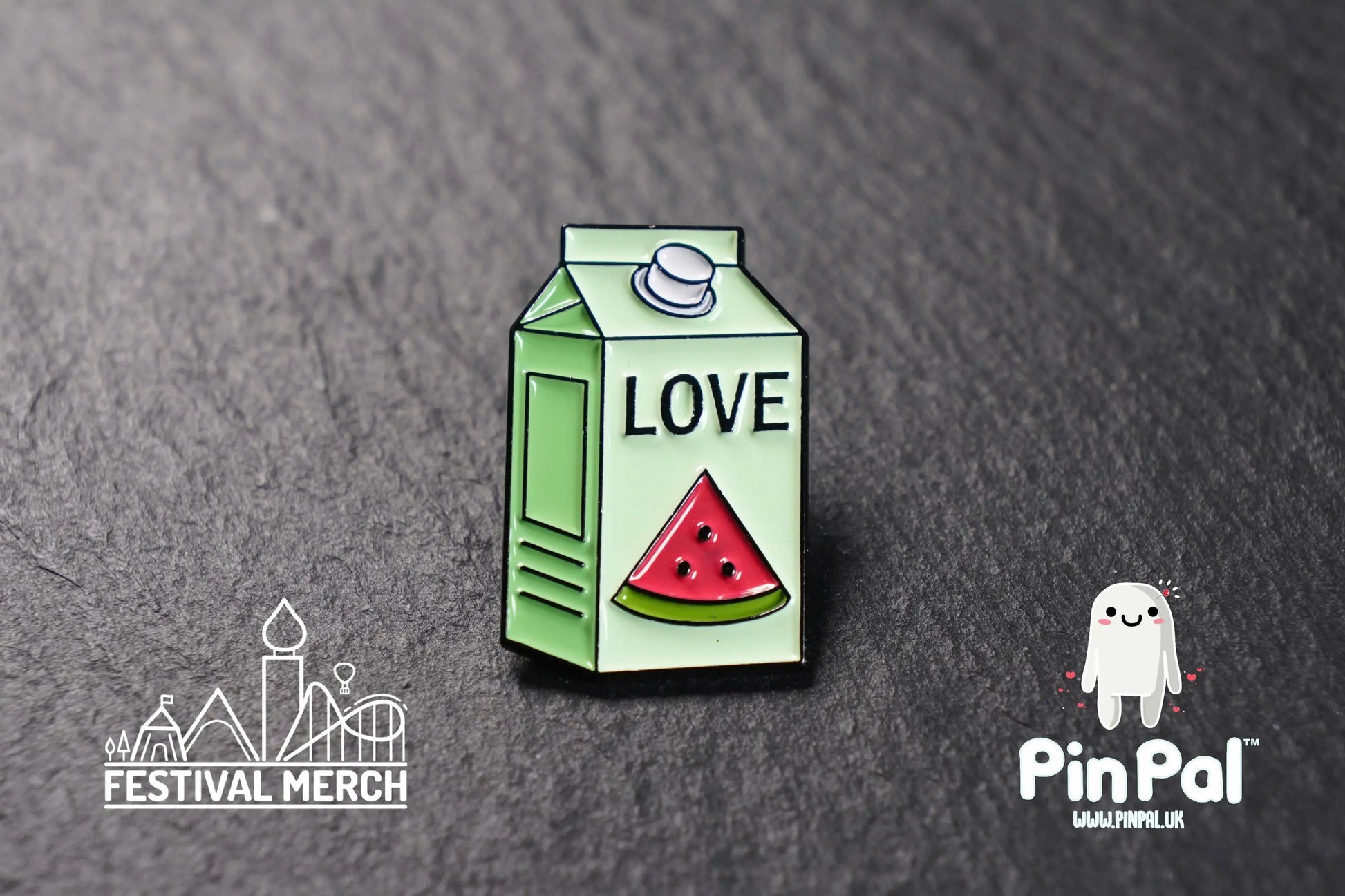Funny Enamel Pin - PinPal UK148 - Pin Badges - Funny Gift, Music Gift, Anime Gift, Cute Gift, Positive gift, Cheeky Rude Gift, Unique Gift