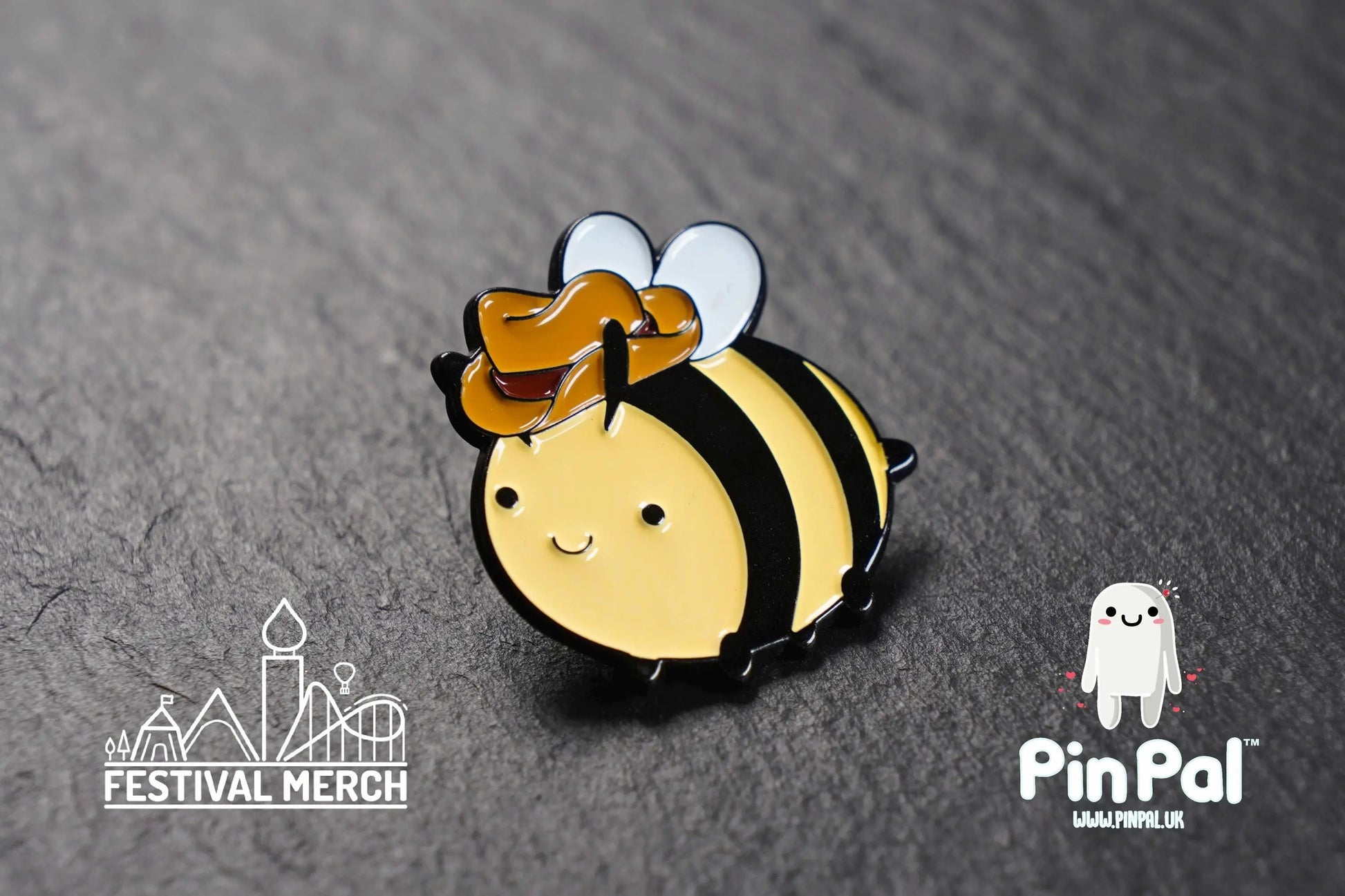 Funny Enamel Pin - PinPal UK151 - Pin Badges - Funny Gift, Music Gift, Anime Gift, Cute Gift, Positive gift, Cheeky Rude Gift, Unique Gift