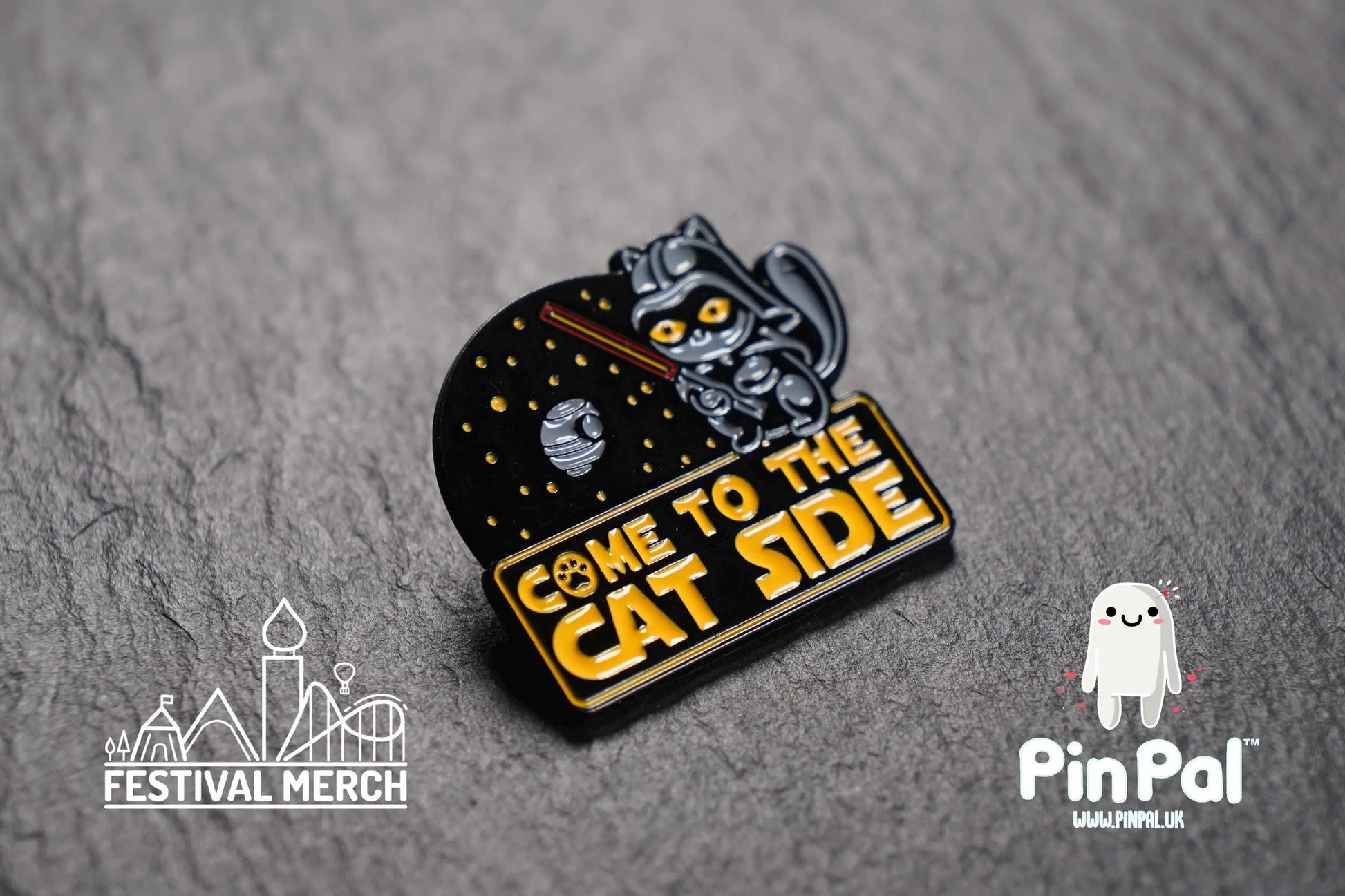 Funny Enamel Pin - PinPal UK152 - Pin Badges - Funny Gift, Music Gift, Anime Gift, Cute Gift, Positive gift, Cheeky Rude Gift, Unique Gift