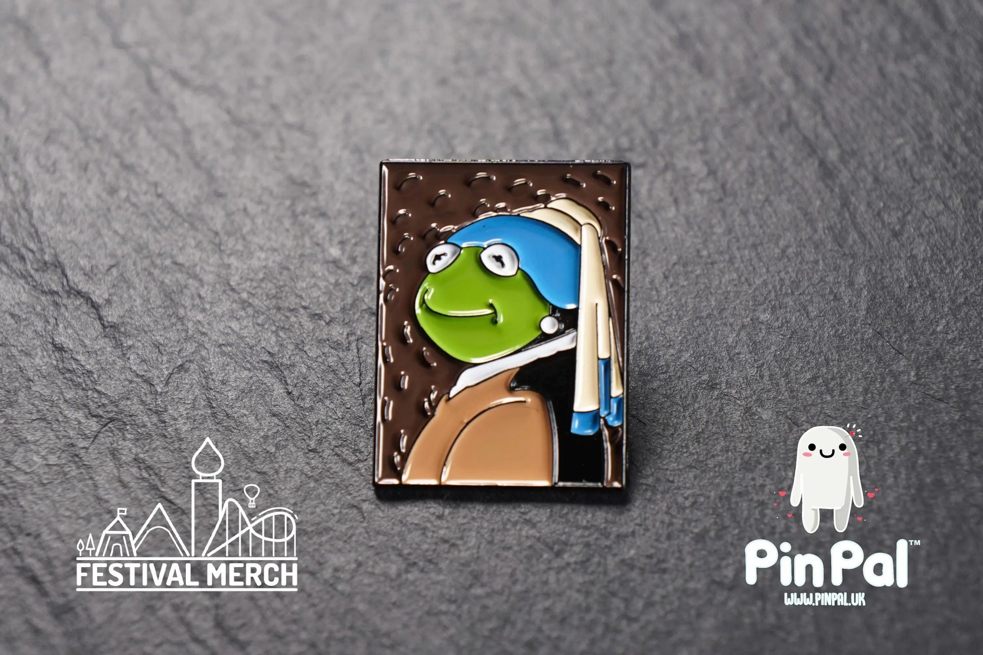 Funny Enamel Pin - PinPal UK153 - Pin Badges - Funny Gift, Music Gift, Anime Gift, Cute Gift, Positive gift, Cheeky Rude Gift, Unique Gift