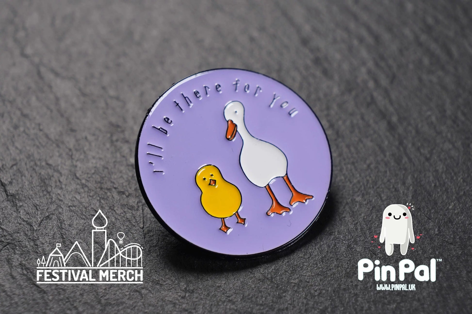 Funny Enamel Pin - PinPal UK156 - Pin Badges - Funny Gift, Music Gift, Anime Gift, Cute Gift, Positive gift, Cheeky Rude Gift, Unique Gift