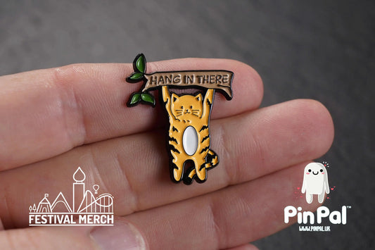 Funny Enamel Pin - PinPal UK163 - Pin Badges - Funny Gift, Music Gift, Anime Gift, Cute Gift, Positive gift, Cheeky Rude Gift, Unique Gift