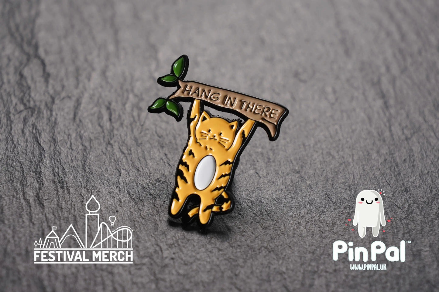 Funny Enamel Pin - PinPal UK163 - Pin Badges - Funny Gift, Music Gift, Anime Gift, Cute Gift, Positive gift, Cheeky Rude Gift, Unique Gift
