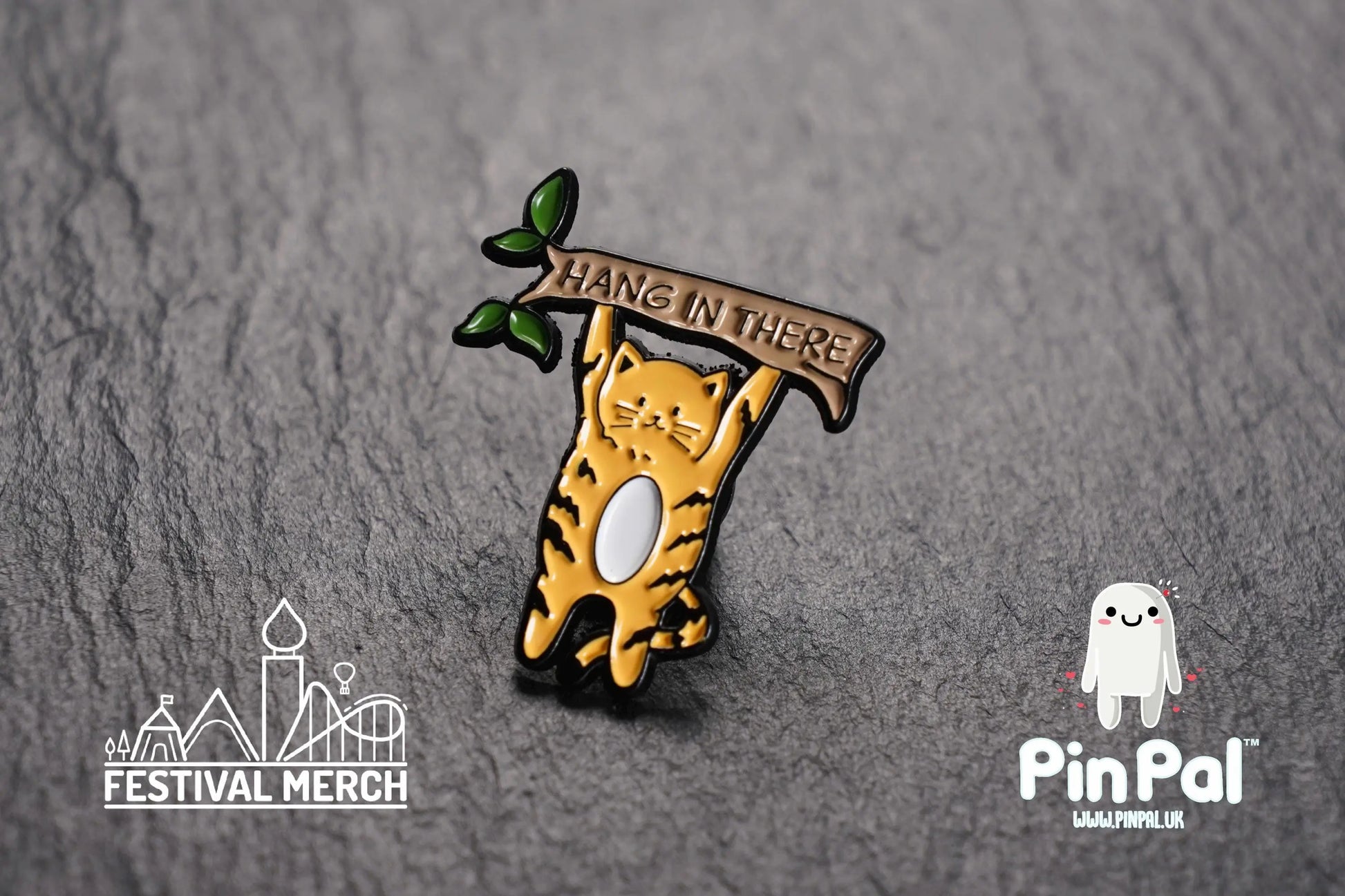 Funny Enamel Pin - PinPal UK163 - Pin Badges - Funny Gift, Music Gift, Anime Gift, Cute Gift, Positive gift, Cheeky Rude Gift, Unique Gift