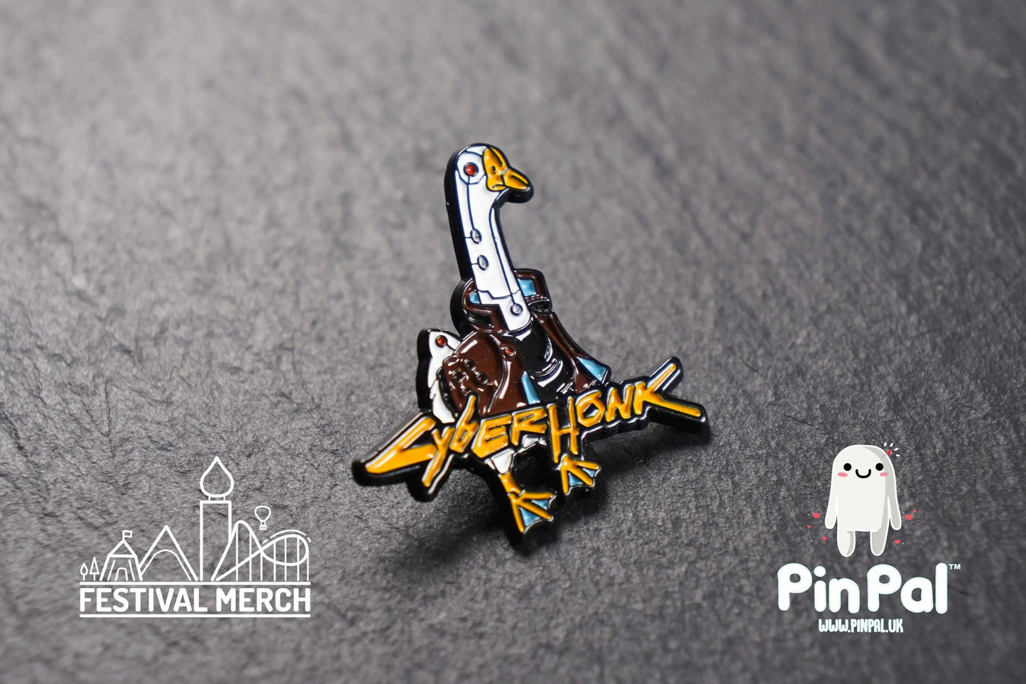 Funny Enamel Pin - PinPal UK165 - Pin Badges - Funny Gift, Music Gift, Anime Gift, Cute Gift, Positive gift, Cheeky Rude Gift, Unique Gift