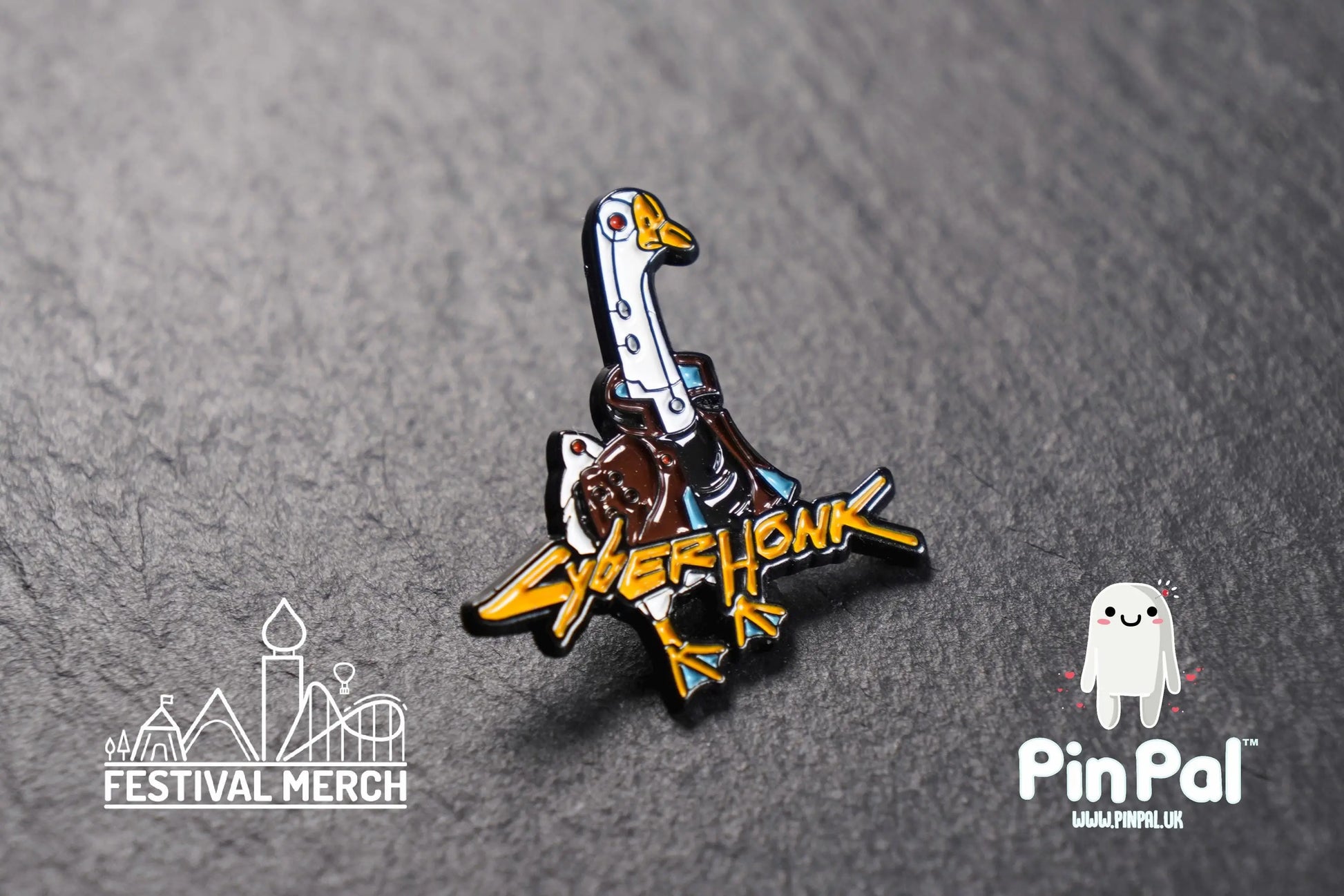 Funny Enamel Pin - PinPal UK165 - Pin Badges - Funny Gift, Music Gift, Anime Gift, Cute Gift, Positive gift, Cheeky Rude Gift, Unique Gift