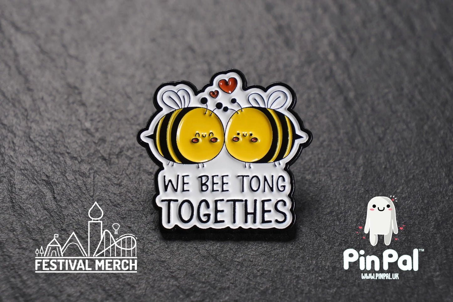 Funny Enamel Pin - PinPal UK169 - Pin Badges - Funny Gift, Music Gift, Anime Gift, Cute Gift, Positive gift, Cheeky Rude Gift, Unique Gift