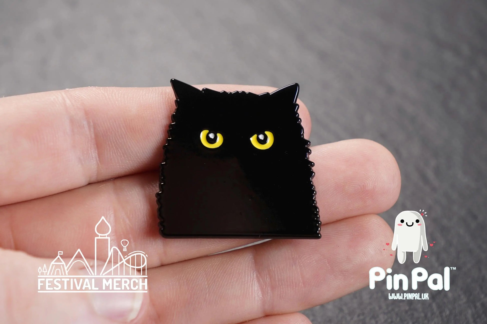 Funny Enamel Pin - PinPal UK170 - Pin Badges - Funny Gift, Music Gift, Anime Gift, Cute Gift, Positive gift, Cheeky Rude Gift, Unique Gift