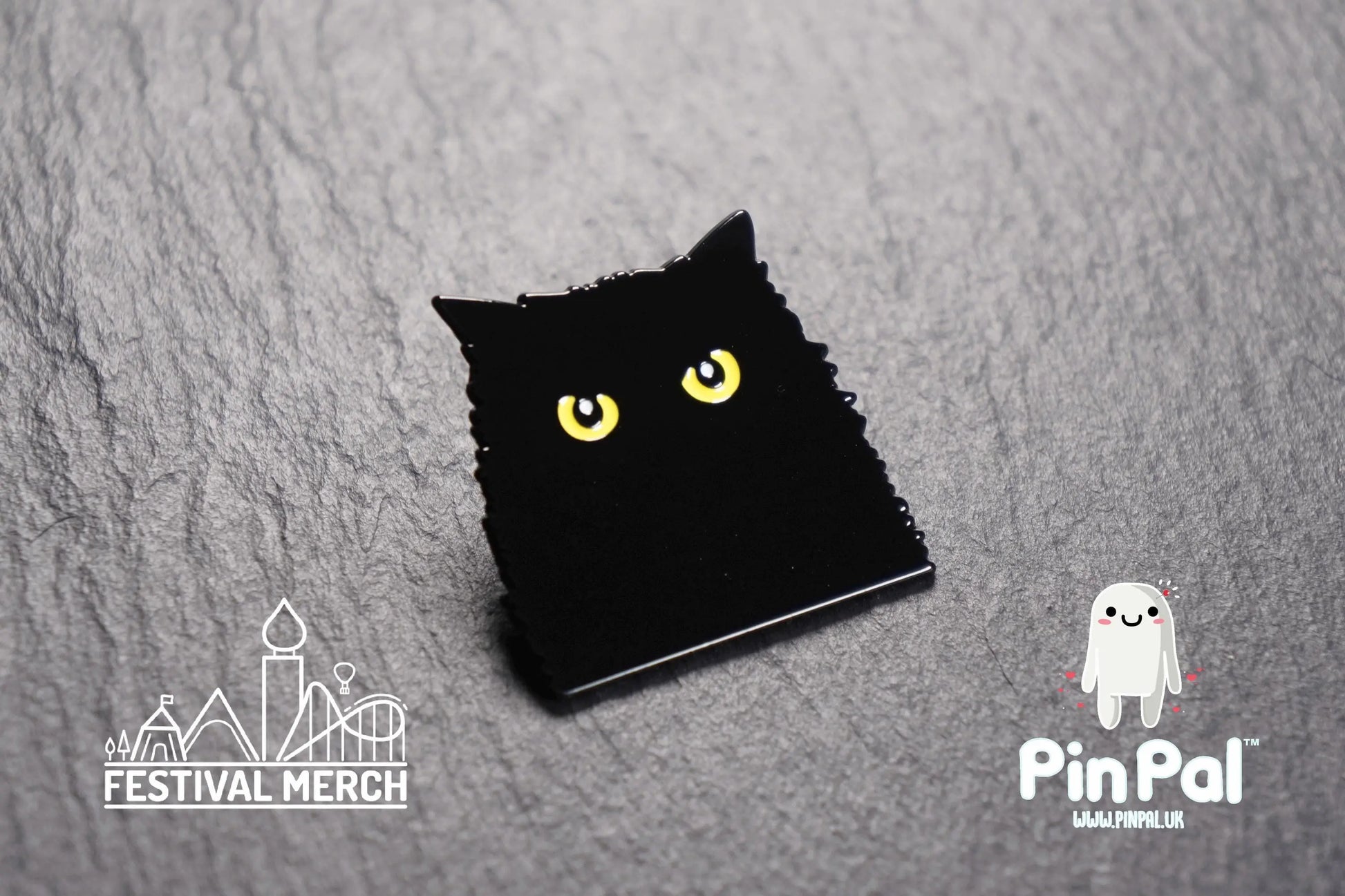 Funny Enamel Pin - PinPal UK170 - Pin Badges - Funny Gift, Music Gift, Anime Gift, Cute Gift, Positive gift, Cheeky Rude Gift, Unique Gift