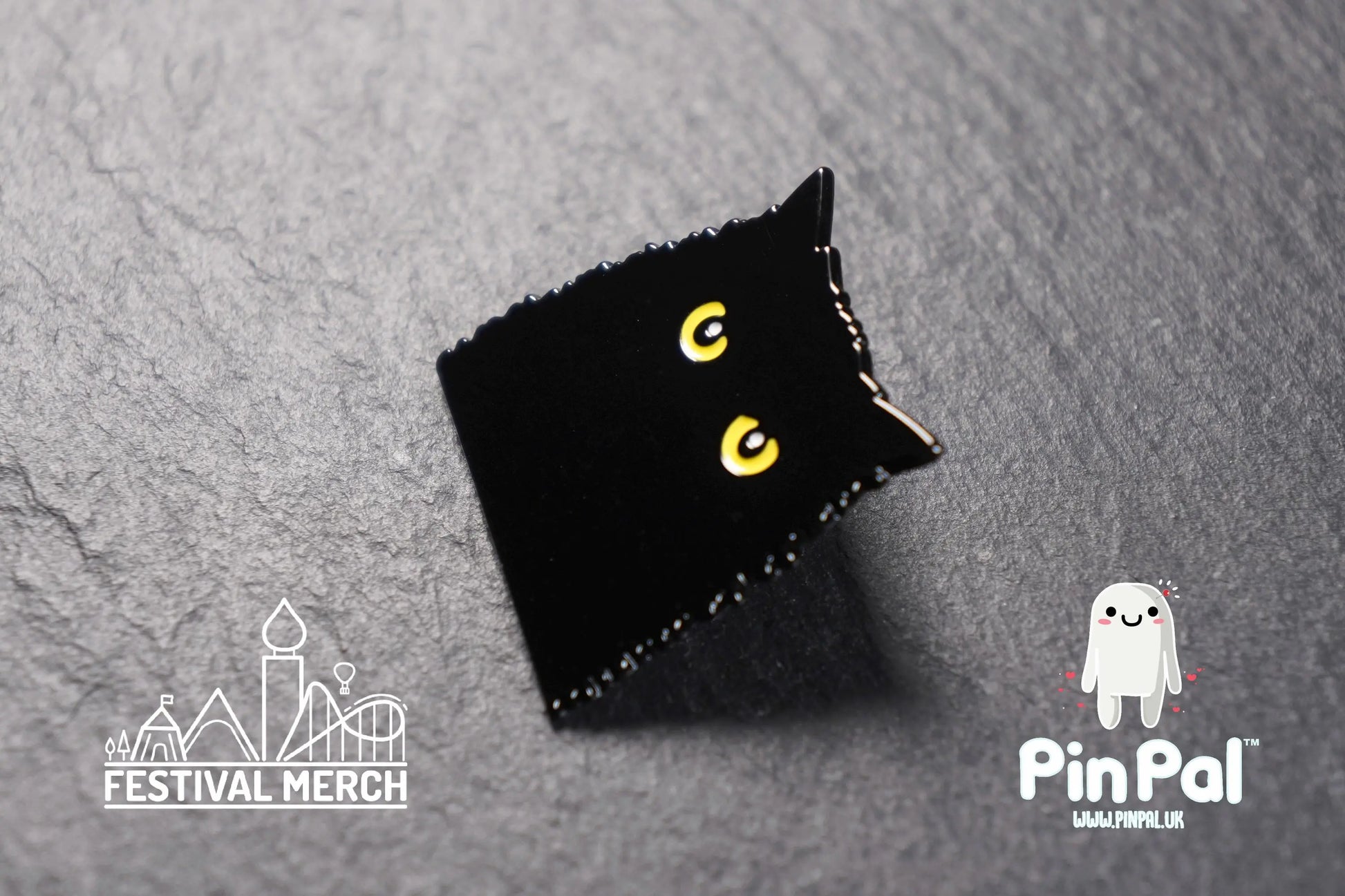 Funny Enamel Pin - PinPal UK170 - Pin Badges - Funny Gift, Music Gift, Anime Gift, Cute Gift, Positive gift, Cheeky Rude Gift, Unique Gift