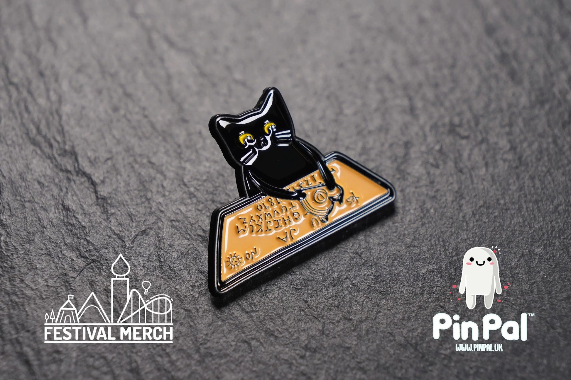 Funny Enamel Pin - PinPal UK171 - Pin Badges - Funny Gift, Music Gift, Anime Gift, Cute Gift, Positive gift, Cheeky Rude Gift, Unique Gift