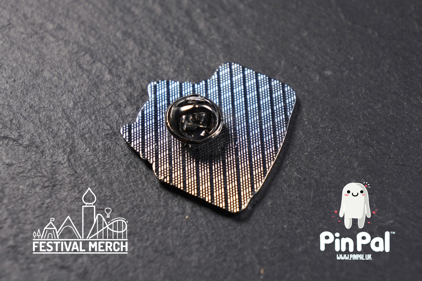 Cat Enamel Pin - PinPal UK176 - Pin Badges - Funny Gift, Music Gift, Anime Gift, Cute Gift, Positive gift, Cheeky Rude Gift, Unique Gift