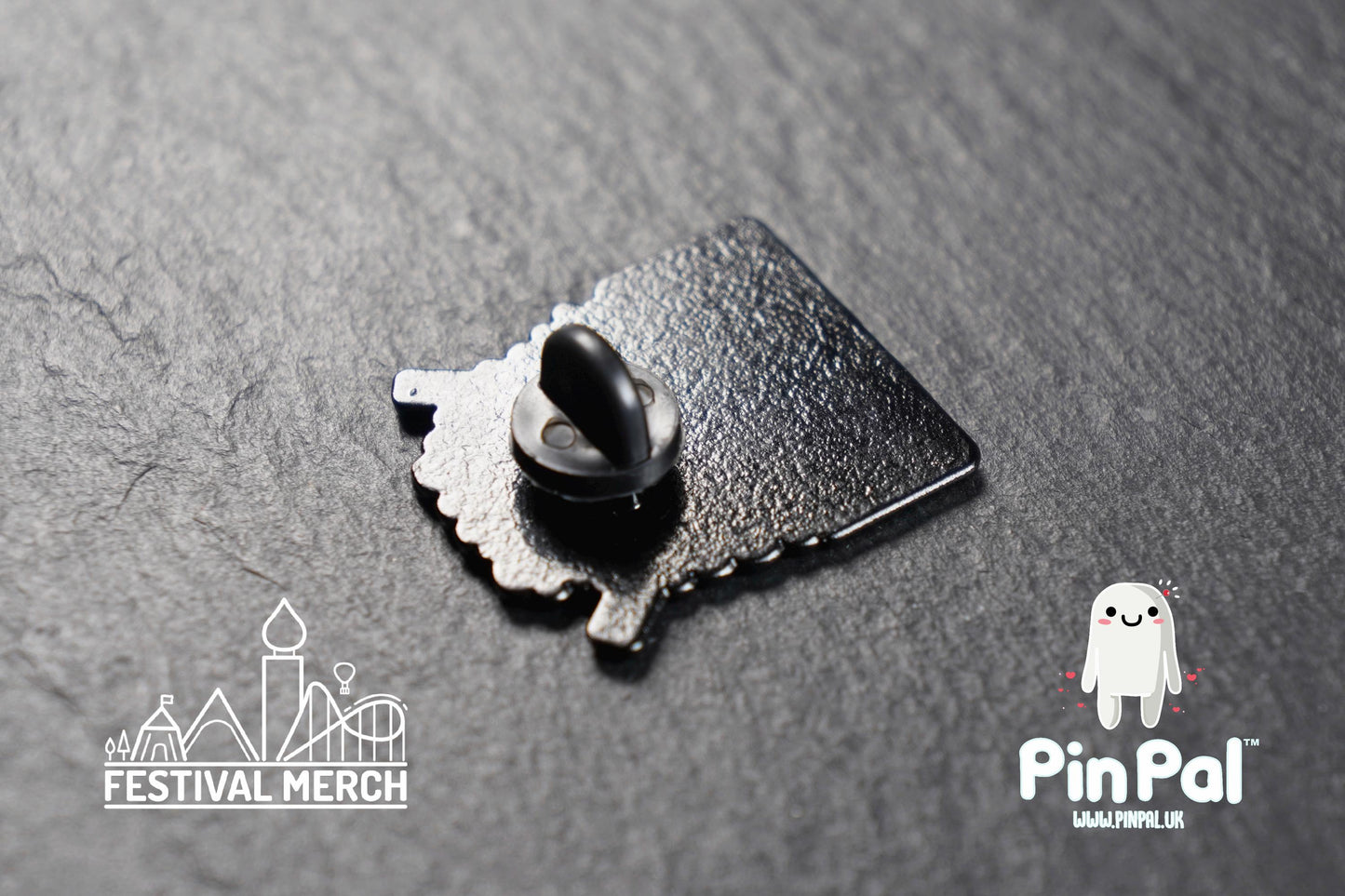 Cat Enamel Pin - PinPal UK181 - Pin Badges - Funny Gift, Music Gift, Anime Gift, Cute Gift, Positive gift, Cheeky Rude Gift, darkside nerd