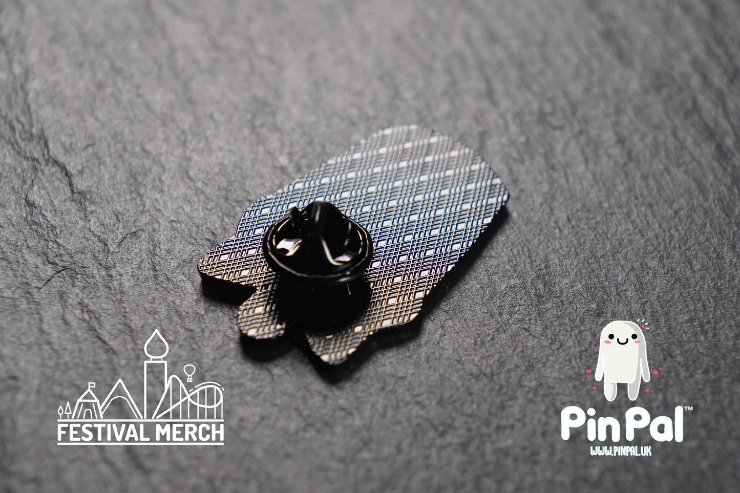 Cat Enamel Pin - PinPal UK183 - Pin Badges - Funny Gift, Music Gift, Anime Gift, Cute Gift, Positive gift, Cheeky Rude Gift, Unique Gift