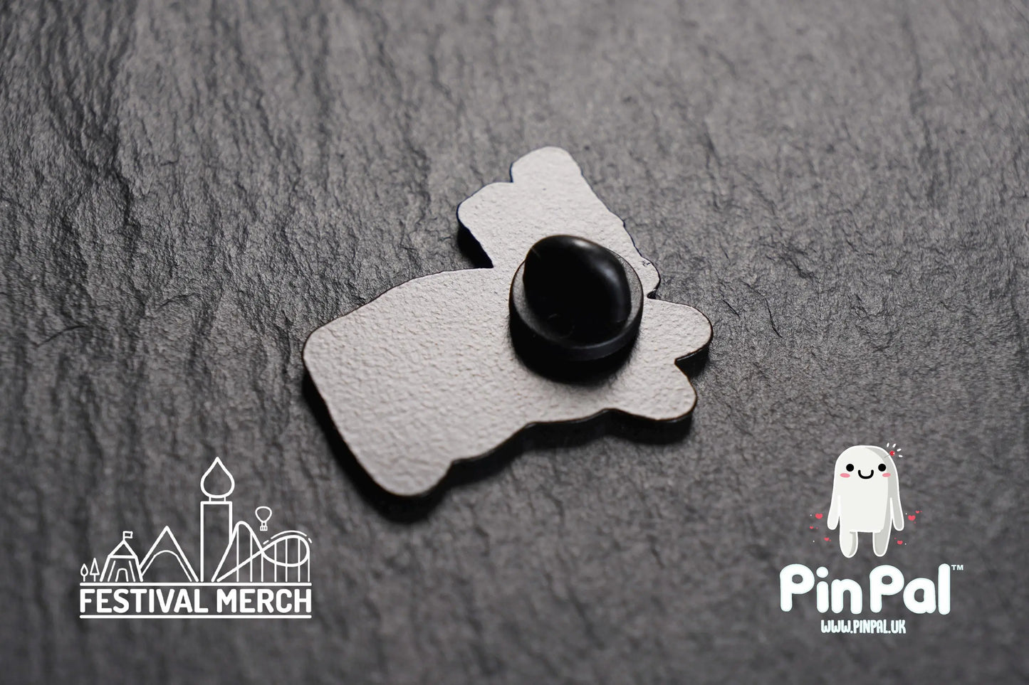 Cat Enamel Pin - PinPal UK187 - Pin Badges - Funny Gift, Music Gift, Anime Gift, Cute Gift, Positive gift, Cheeky Rude Gift, Unique Gift