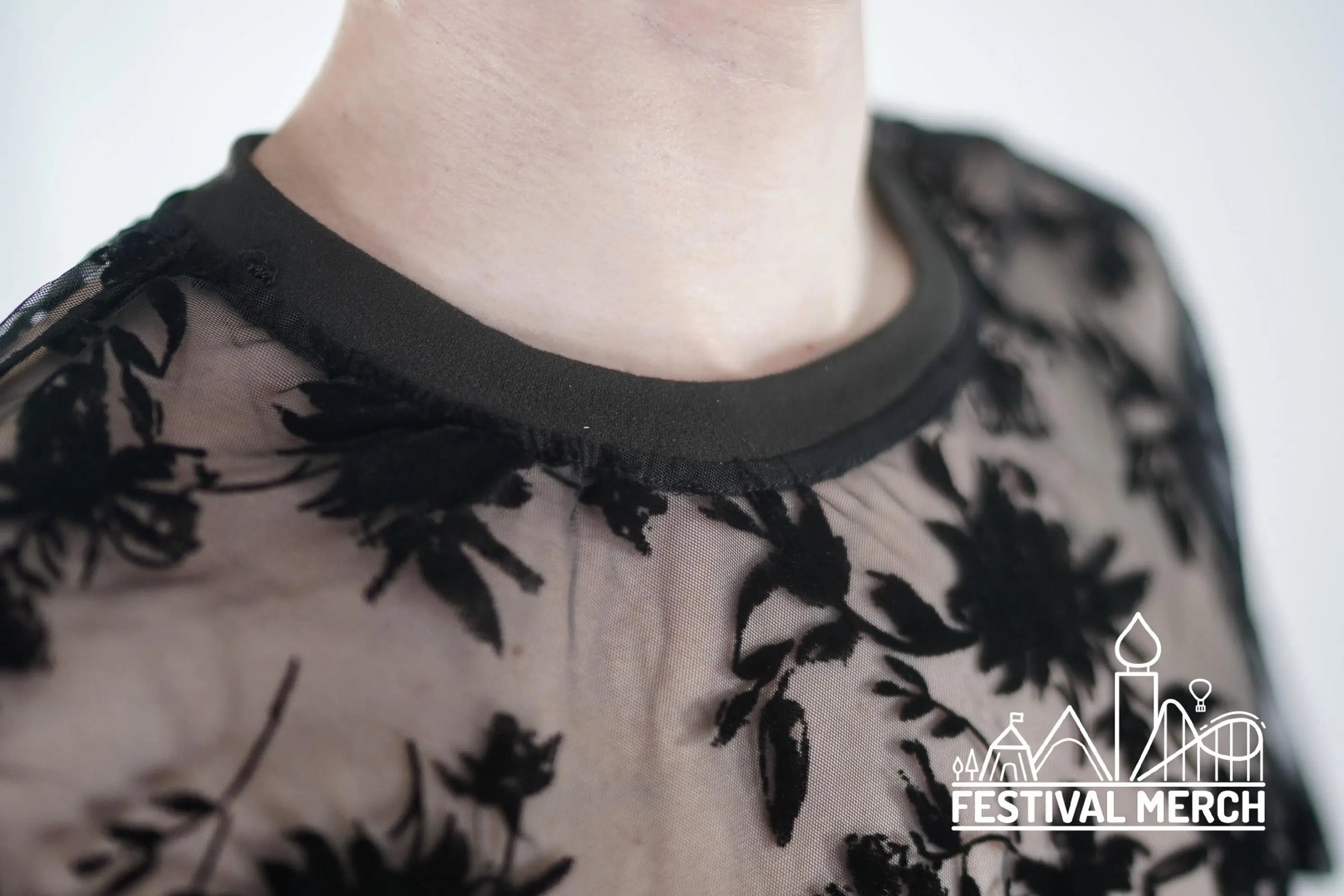 Men's Sheer Top | Festival Merch - Premium Floral Lace Pride Outfit Rave Summer Beach Vacation Holiday Mesh Top Shear Short sleeve