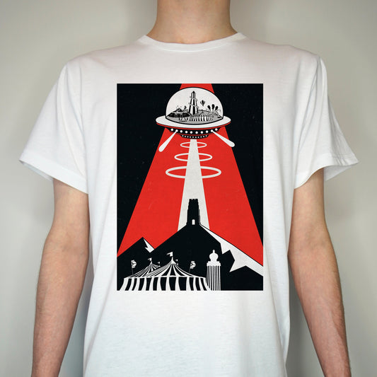 Glastonbury Festival (Unofficial) Inspired T Shirt - Mothership Theme