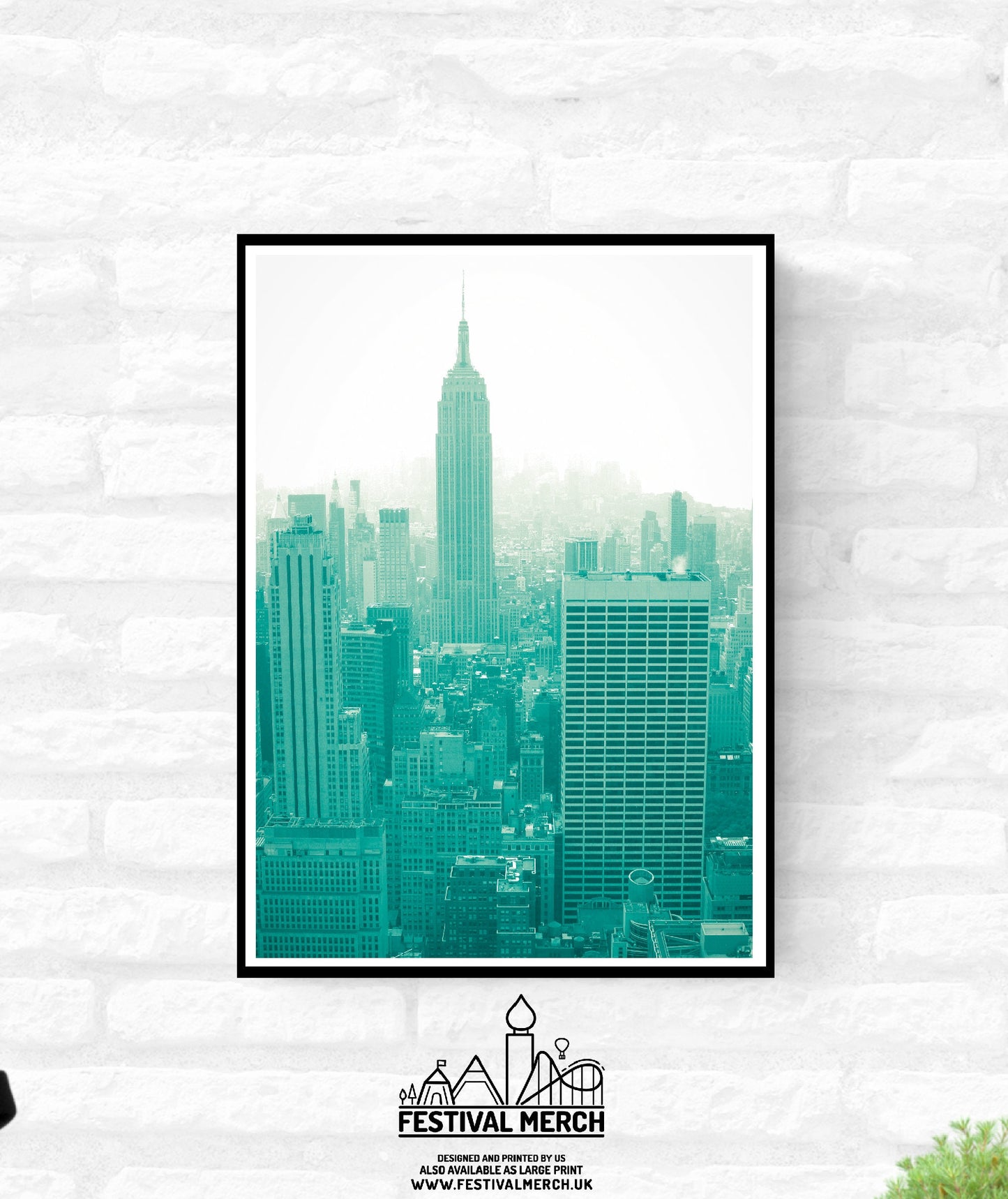 New York City Print -  A4 A3 A2  - Festival Merch