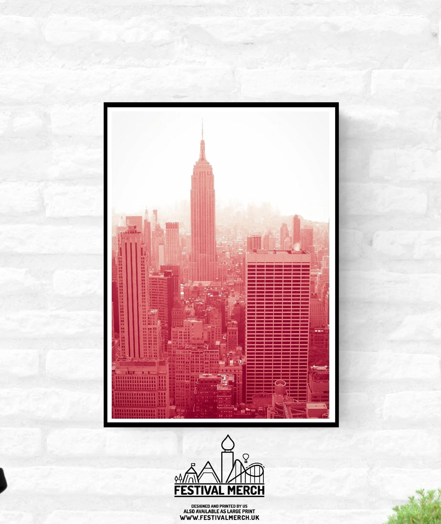New York City Print - A4 A3 A2 - Festival Merch