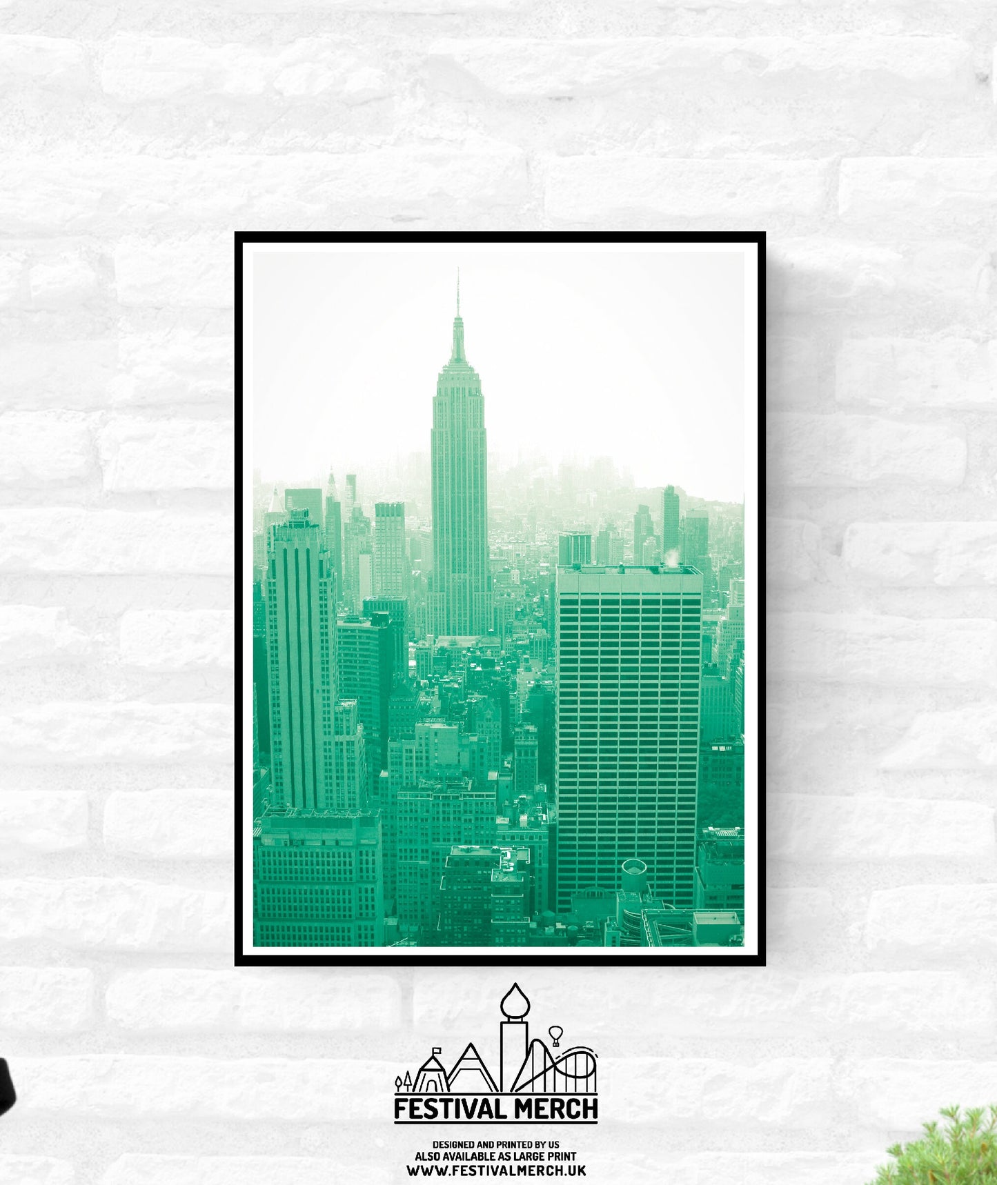 New York City Print -  A4 A3 A2  - Festival Merch