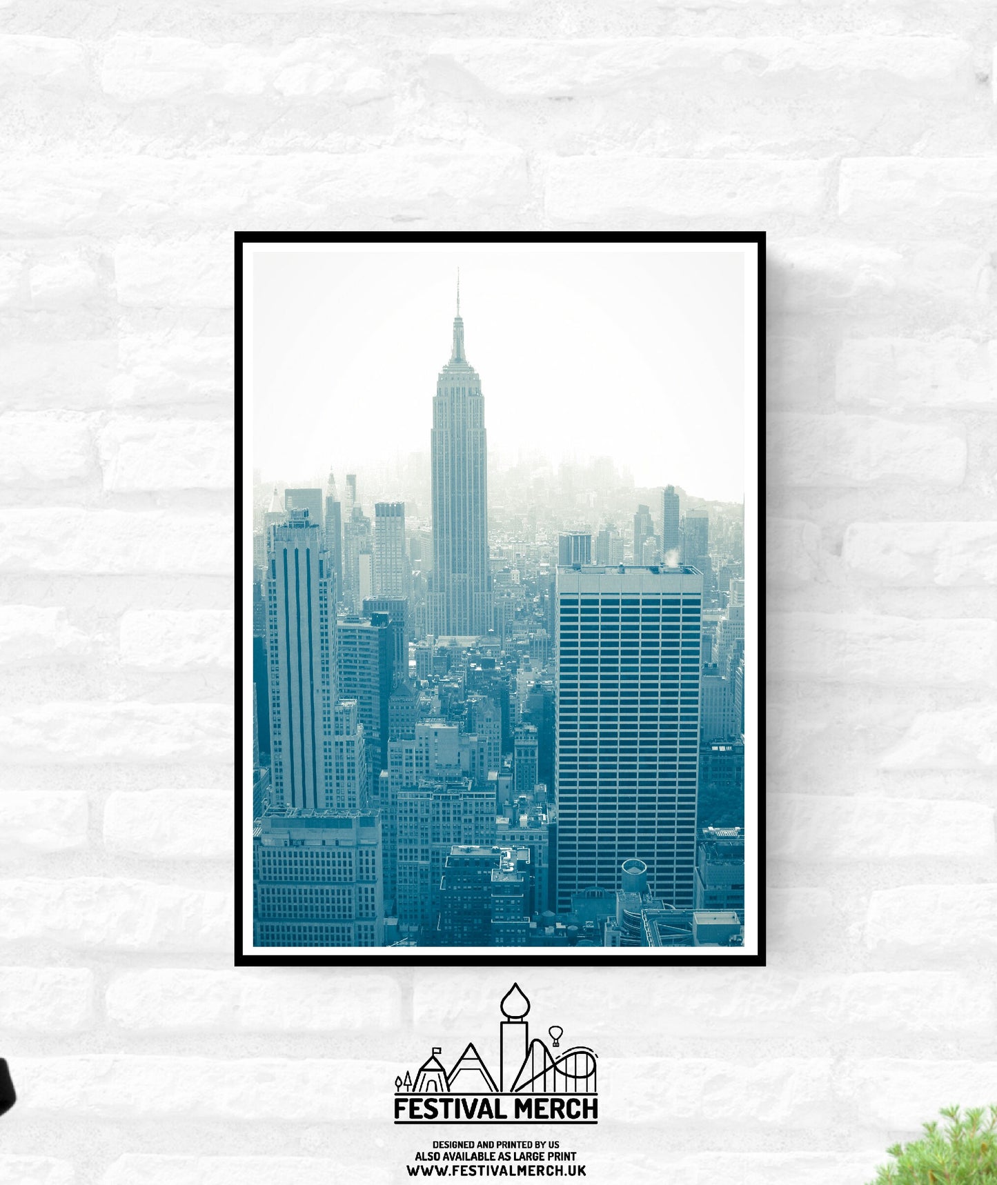 New York City Print -  A4 A3 A2  - Festival Merch