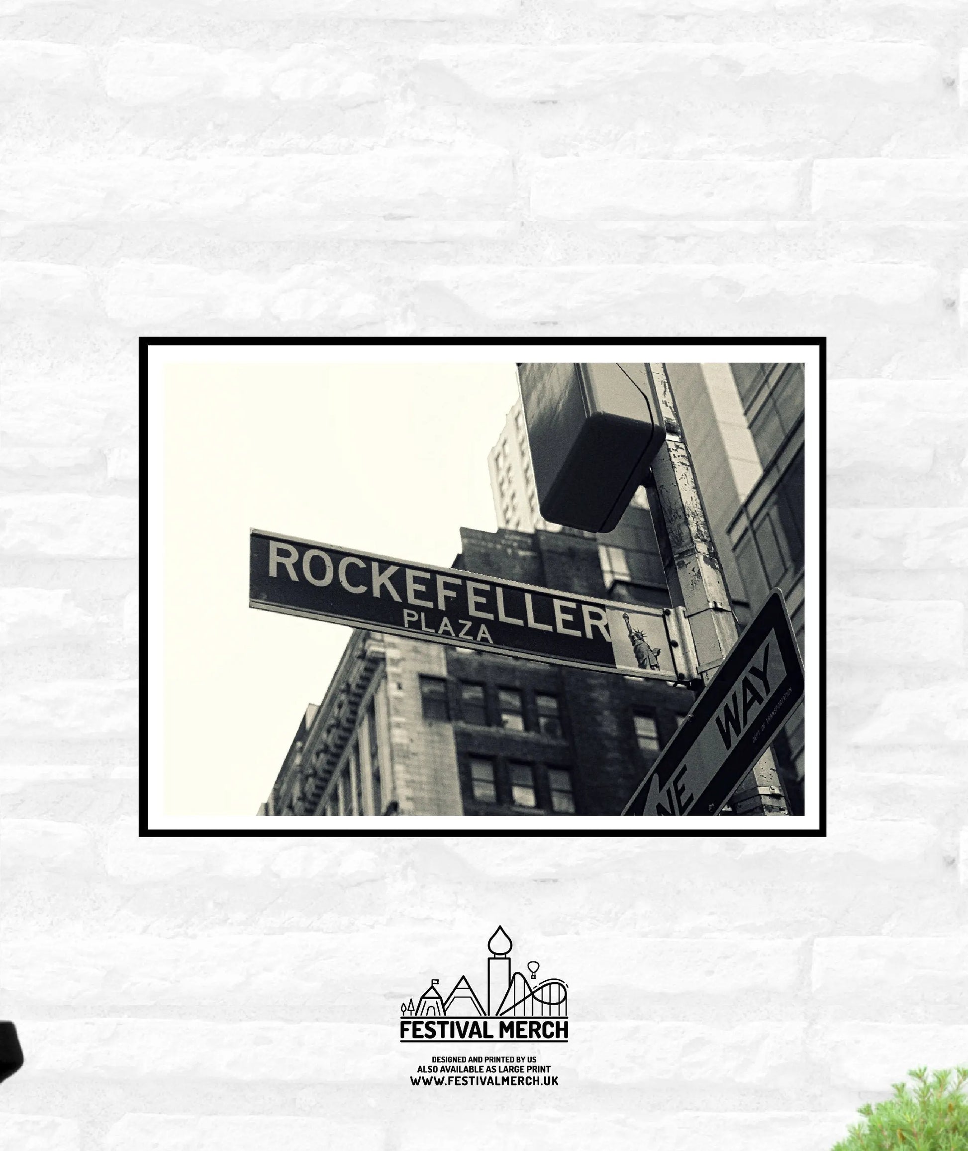 New York City Print - wall hanging home decor gift - A4 A3 A2 - Festival Merch