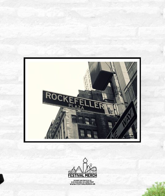 New York City Print - wall hanging home decor gift -  A4 A3 A2  - Festival Merch