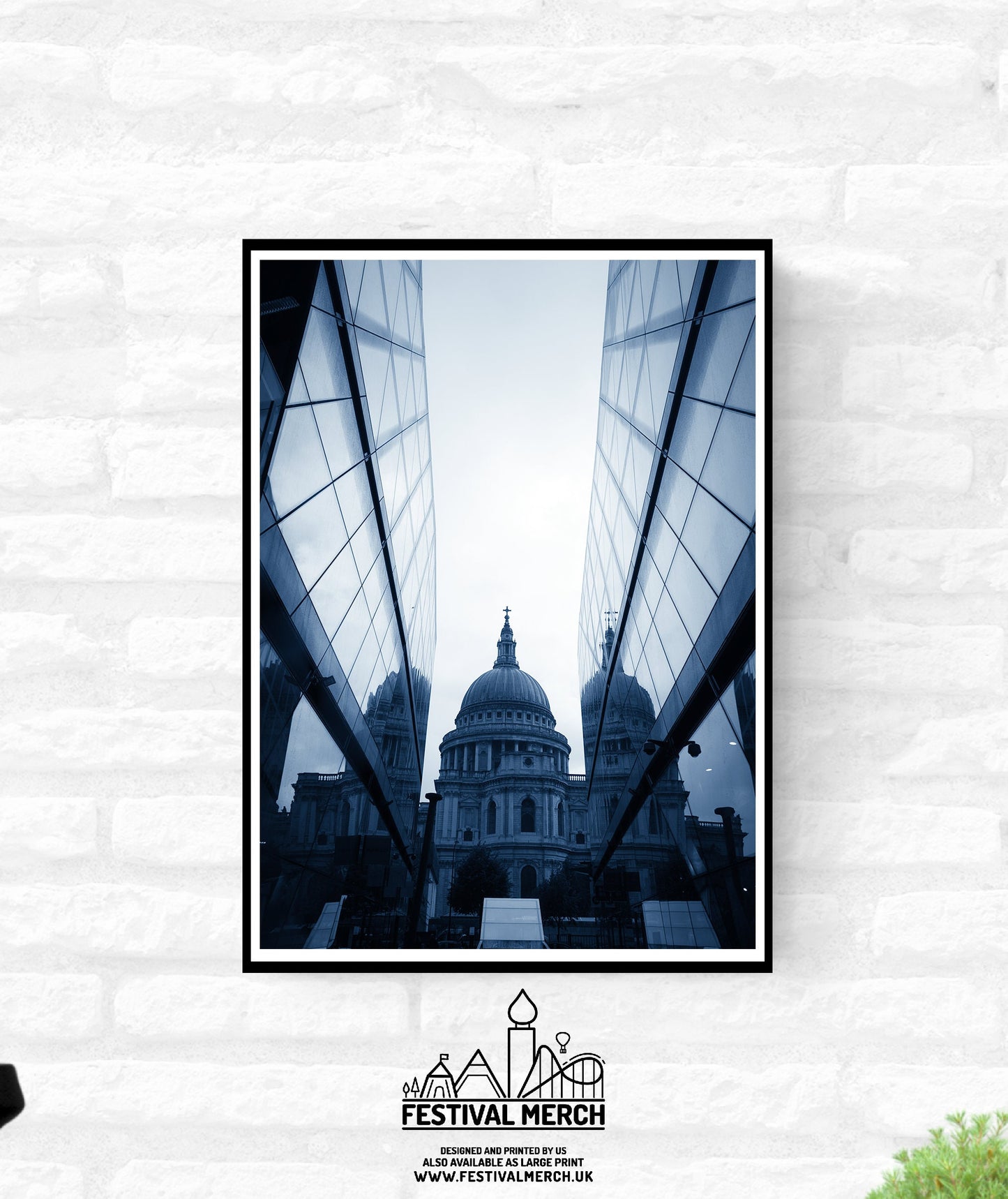7 Unique Prints St Pauls Cathedral London Premium Print - Living room home decor  - A4 A3 A2  - Festival Merch