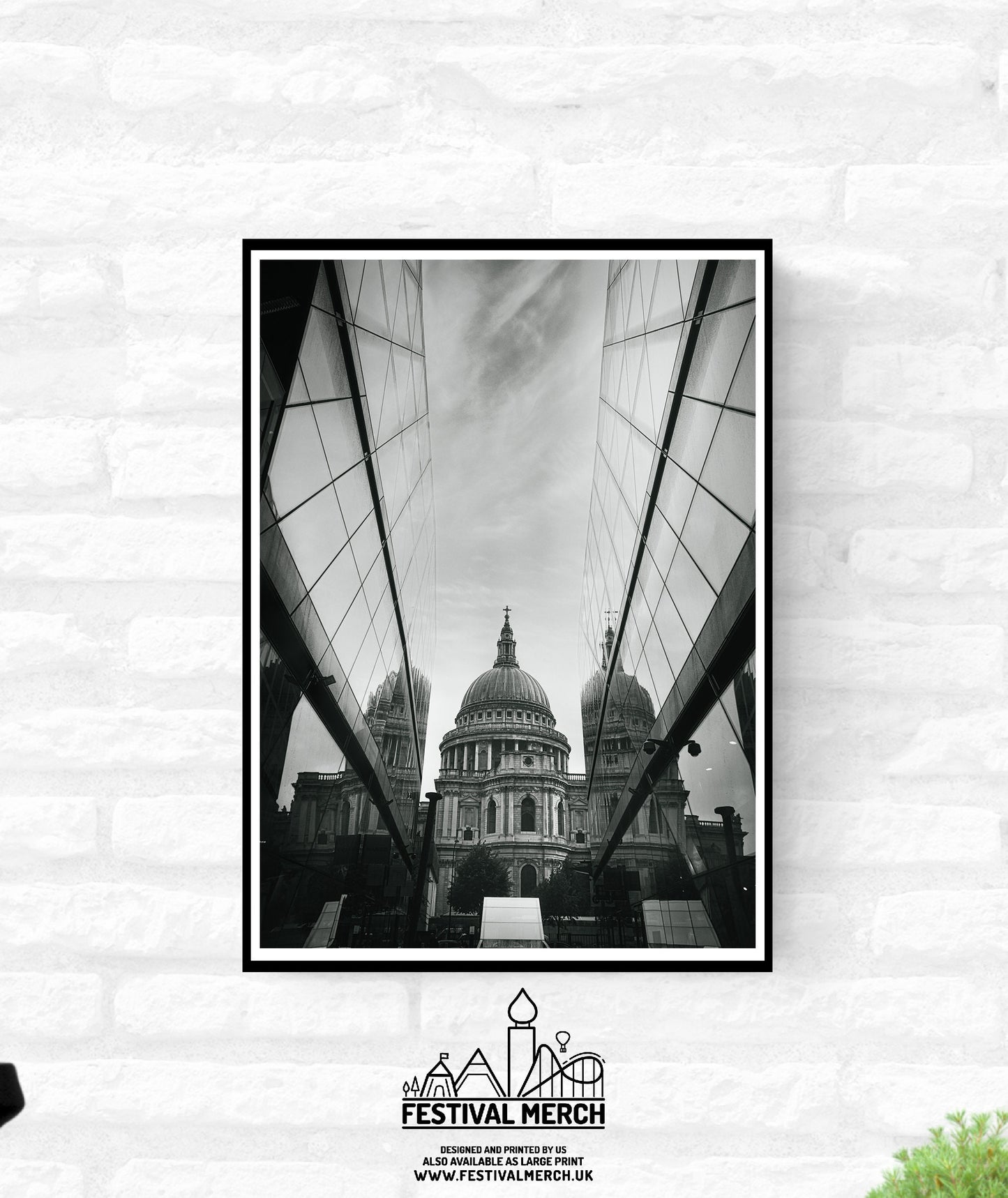 7 Unique Prints St Pauls Cathedral London Premium Print - Living room home decor  - A4 A3 A2  - Festival Merch