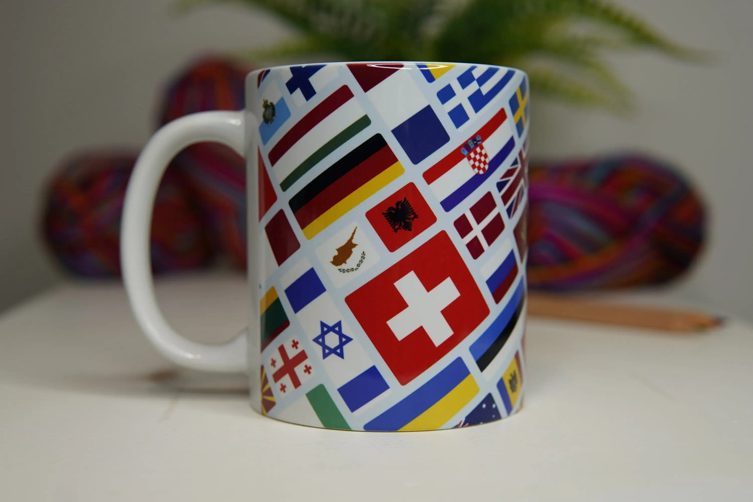 Eurovision Song Contest Party Mug 2022 - European Flag Cup Music - 11oz song contest cup - Unofficial - Music Gift - Festival Merch