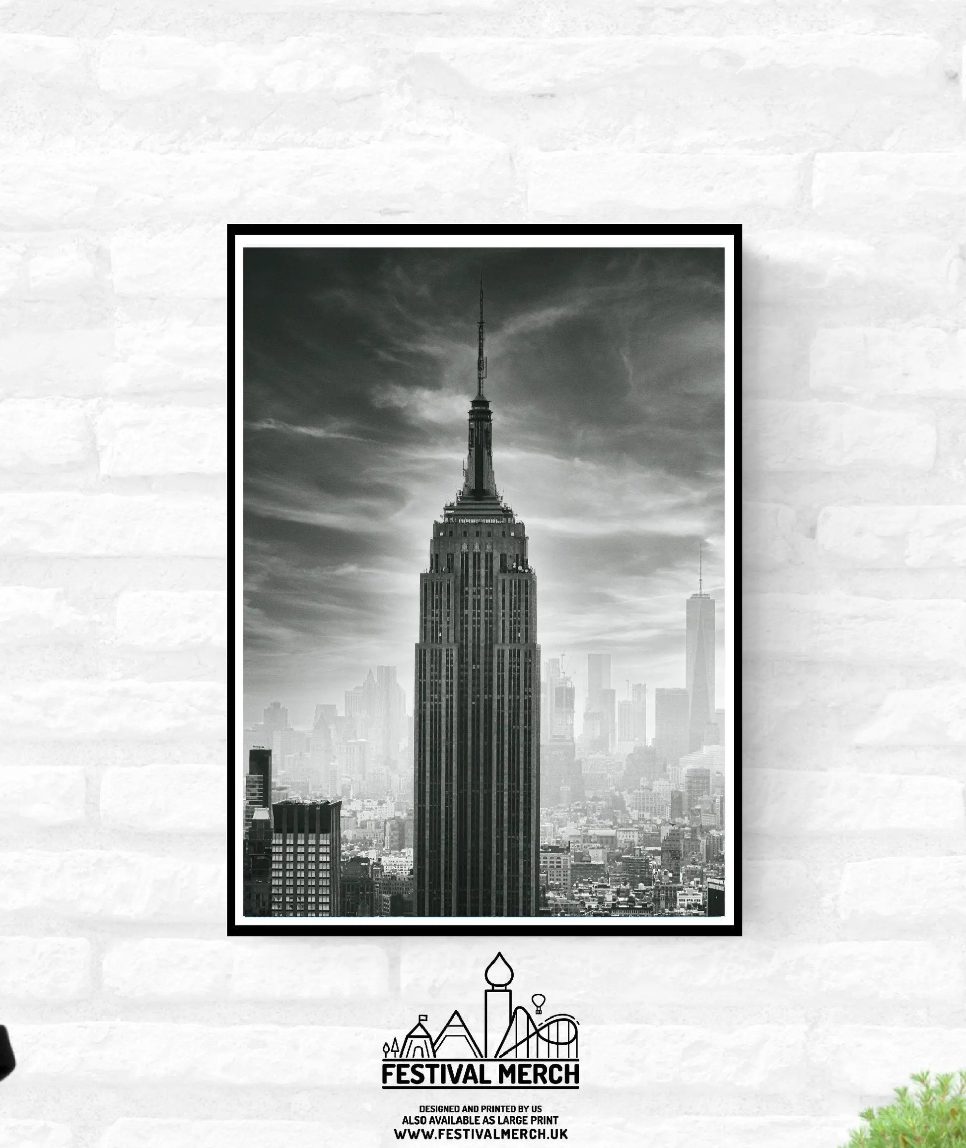 New York City Print - wall hanging home decor gift - A4 A3 A2 - Festival Merch