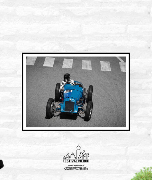 Monaco Race Circuit Print - Monaco Poster - Grand Prix Historique  - Living room office home decor  - A4 A3 A2  - Festival Merch