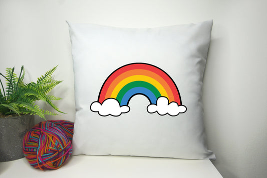 ANY FLAG - Rainbow Pride Flag Cushion Cover 40cm by 40cm - No filling - Home Decor Pillowcase - Pyramid stage - Festival Merch