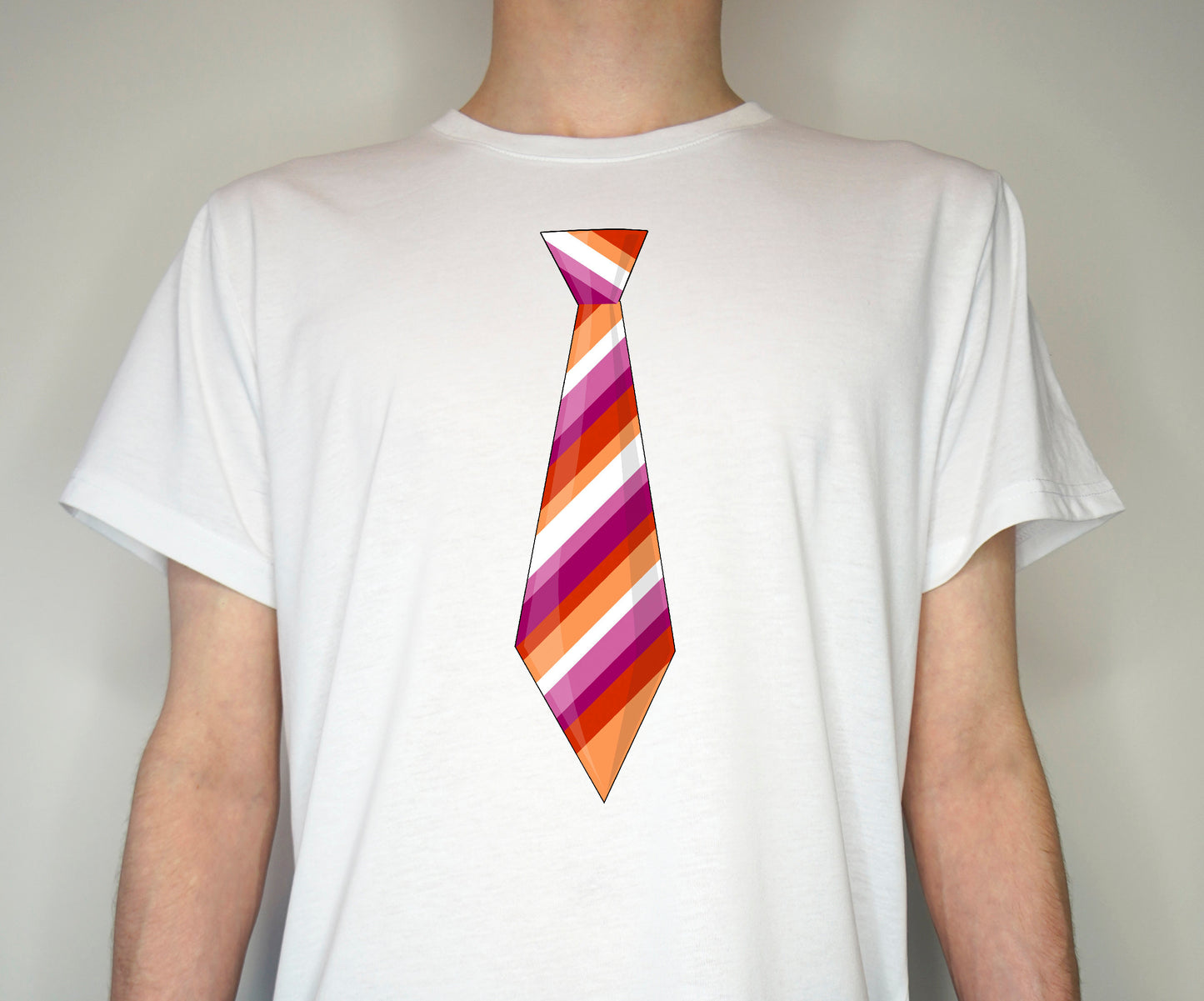 Lesbian Pride T shirt - Rainbow pride flag LGBT gay bi transgender lesbian - Premium Quality Summer Light weight 65/35 Polyester Cotton