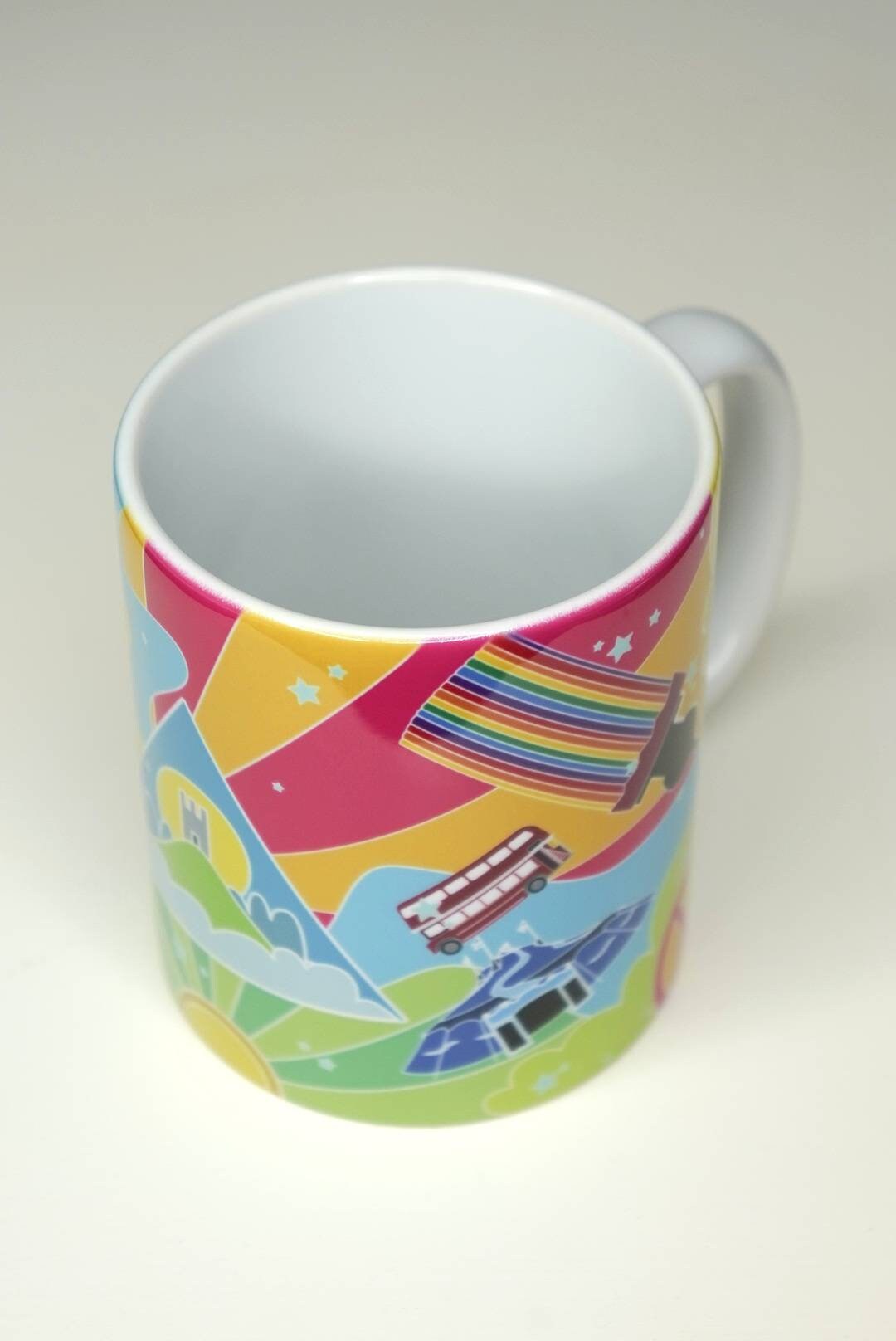 11oz Glastonbury Festival Mug Inspired (Unofficial) - Glasto Birthday Christmas gift ideas Music Festival - Festival Merch