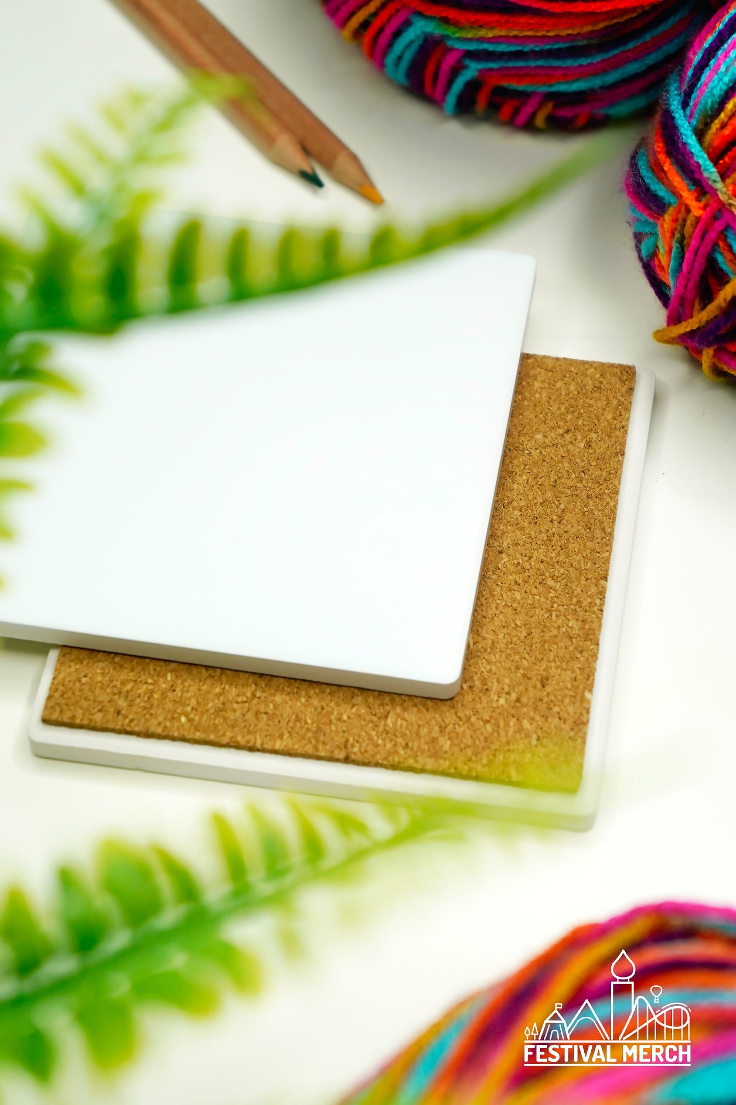 Funny Christmas Coaster - Personalised gift - Drunk Santa - Festive AF - Secret santa Stocking Filler - Winter Gift