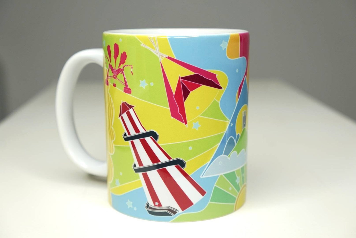 11oz Glastonbury Festival Mug Inspired (Unofficial) - Glasto Birthday Christmas gift ideas Music Festival - Festival Merch