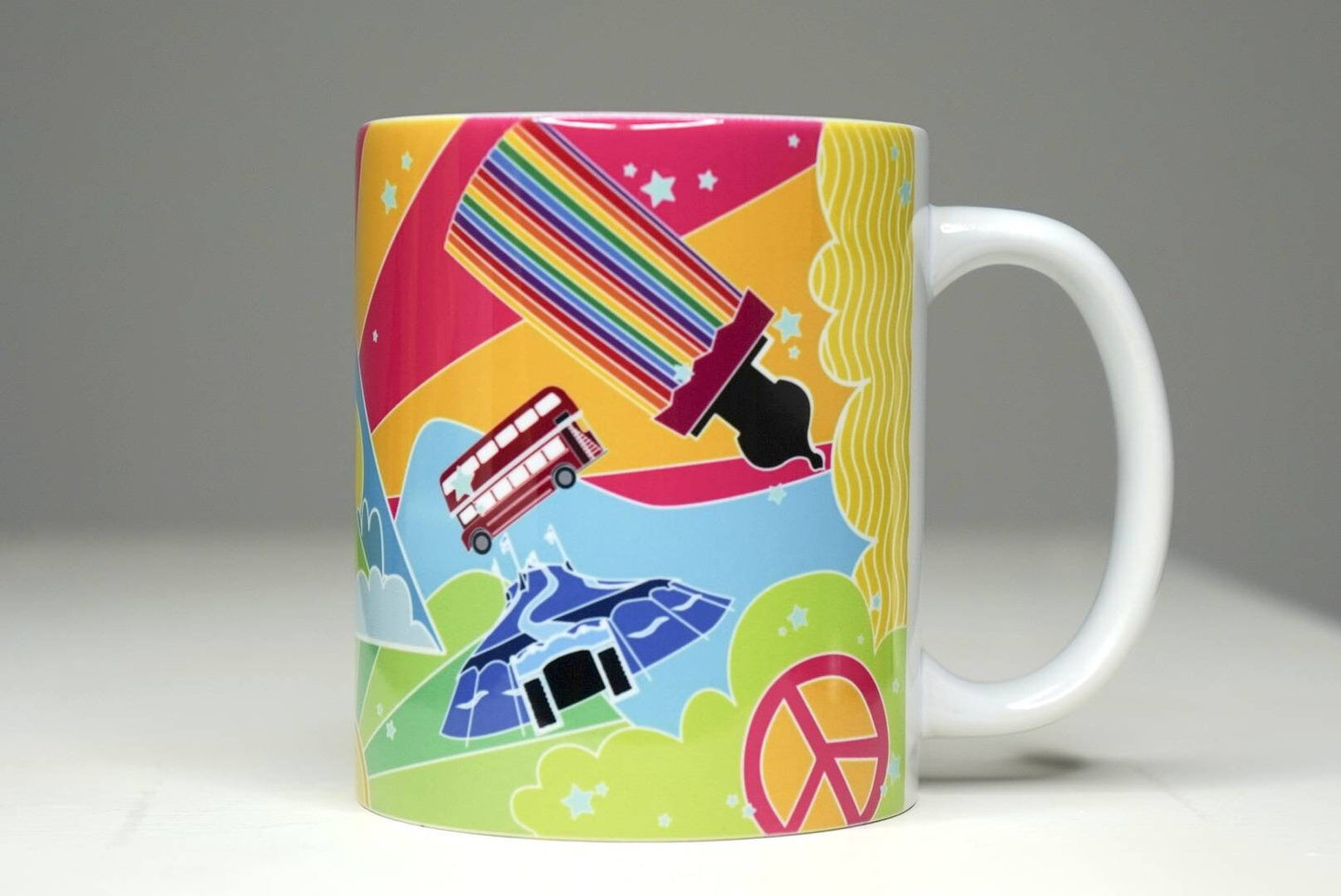 11oz Glastonbury Festival Mug Inspired (Unofficial) - Glasto Birthday Christmas gift ideas Music Festival - Festival Merch