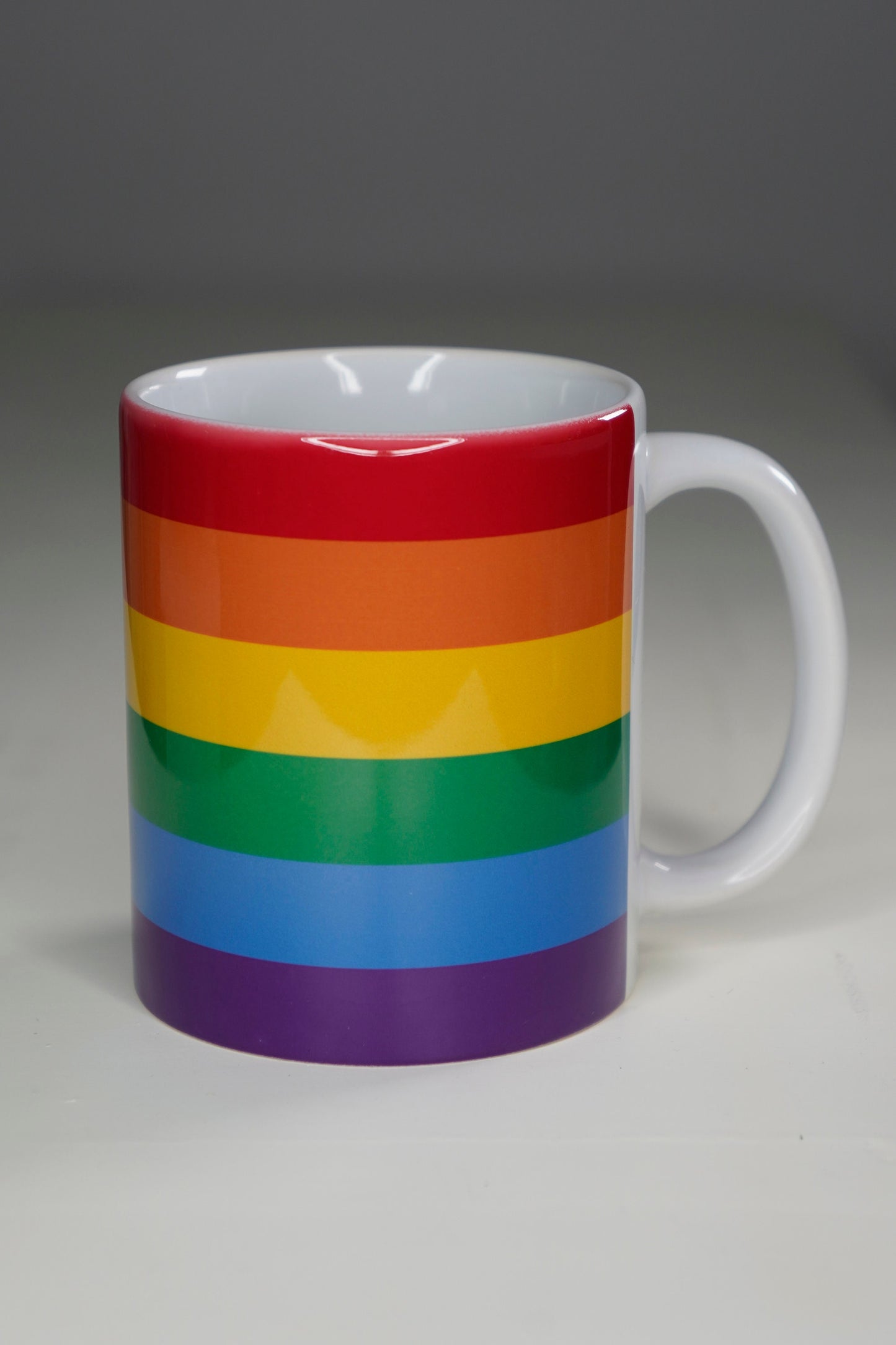 Rainbow Flag Mug (Any Flags available) Discreet Packaging! - Pride gift - LGBT Lesbian Gay Bi ally Transgender - Festival Merch