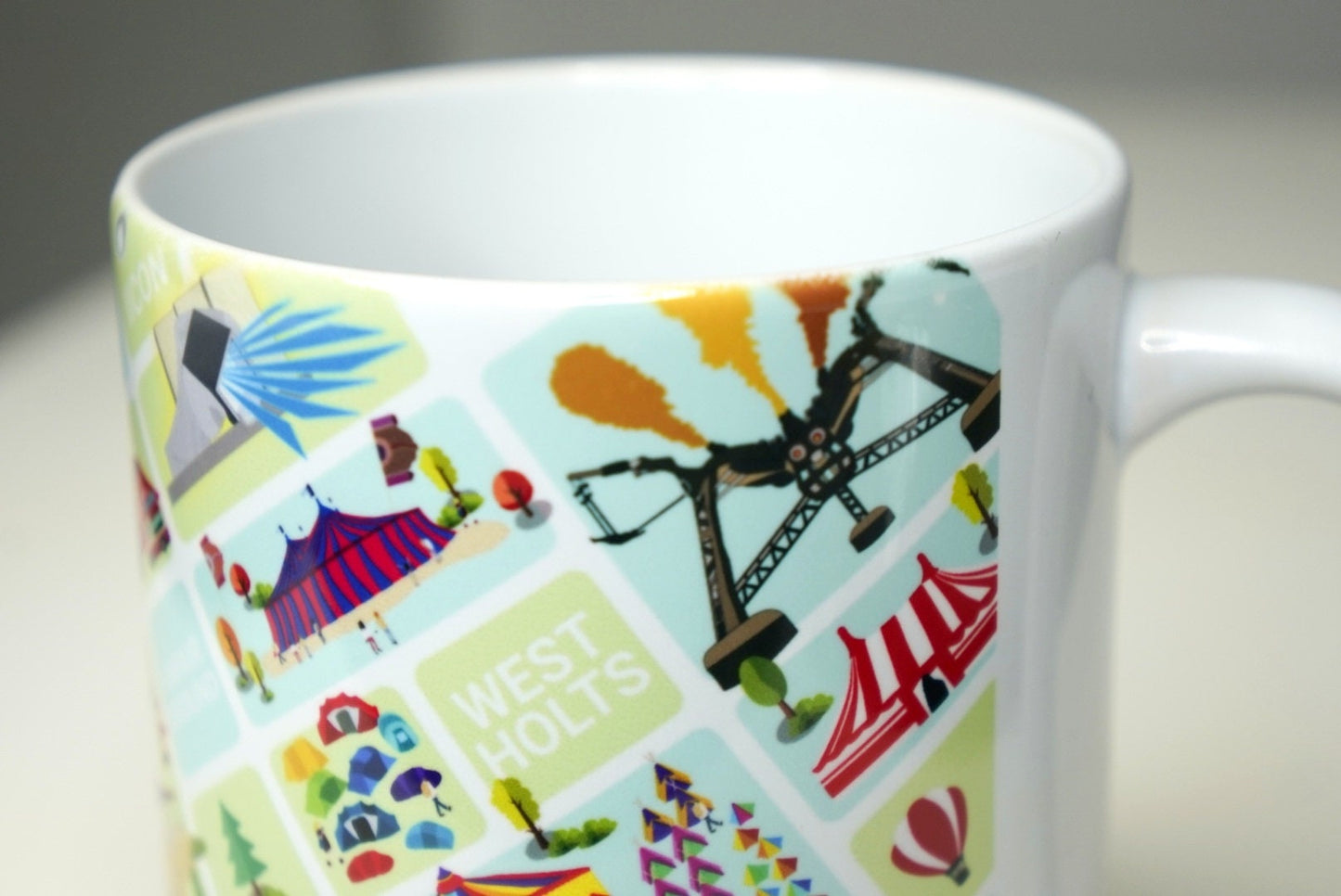 11oz Glastonbury Festival Mug Inspired (Unofficial) - Glasto Birthday Christmas gift ideas - Festival Merch