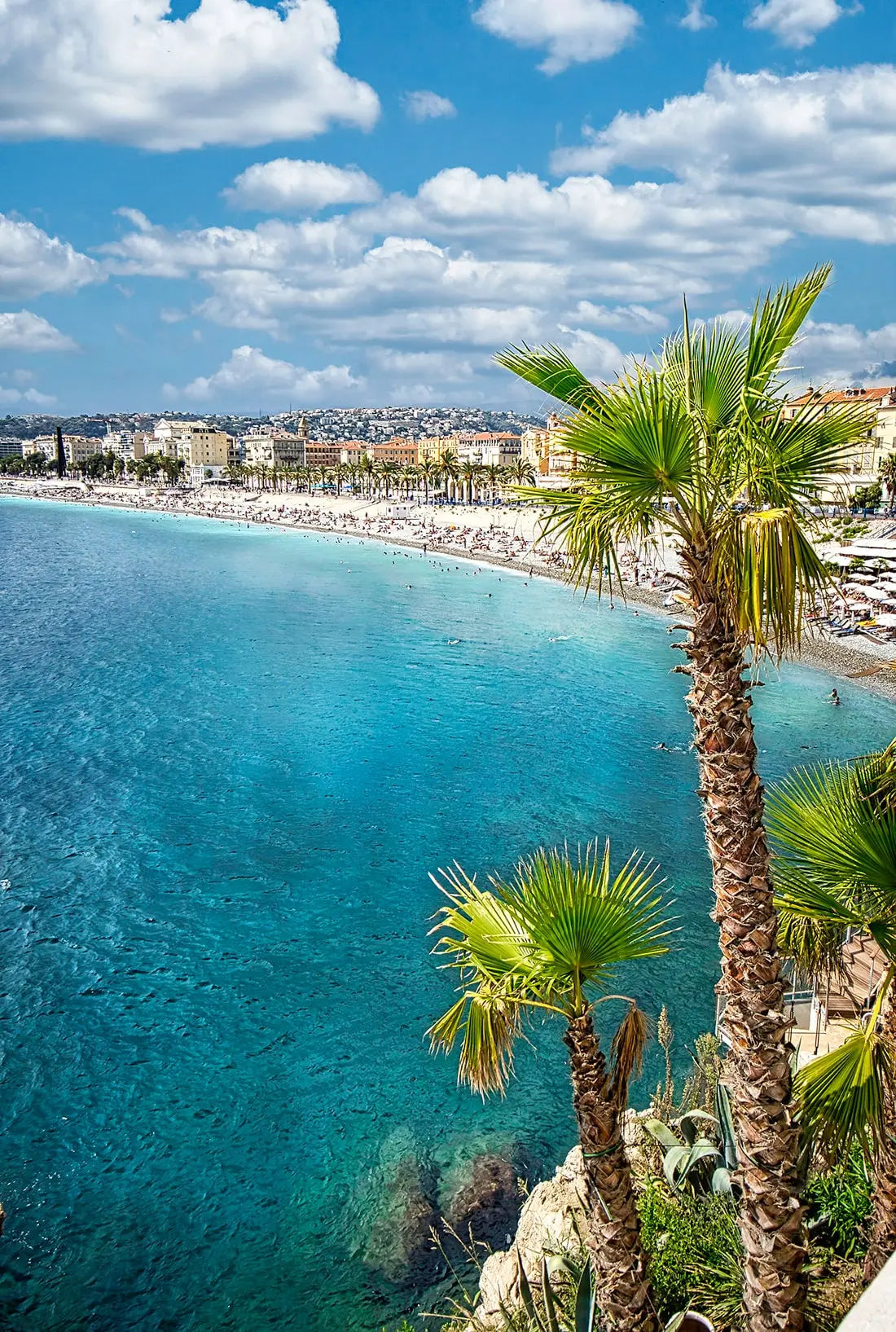 Nice France Travel Print - Holiday photography French riviera - Airbnb Office Home Decor - A4 A3 A2 - Festival Merch