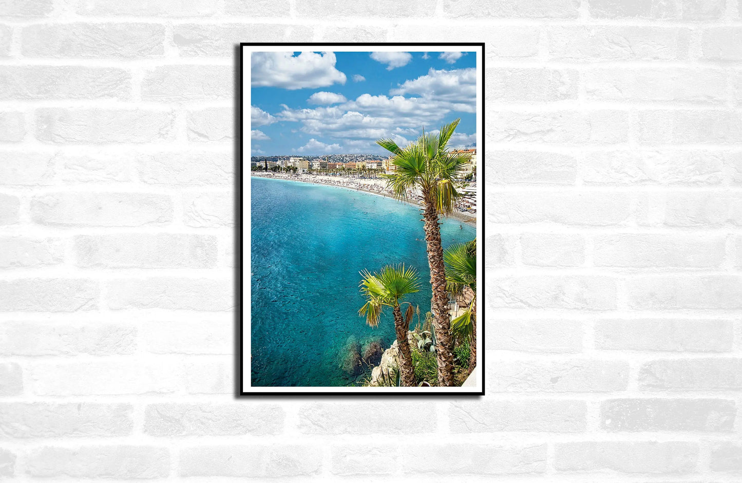 Nice France Travel Print - Holiday photography French riviera - Airbnb Office Home Decor - A4 A3 A2 - Festival Merch