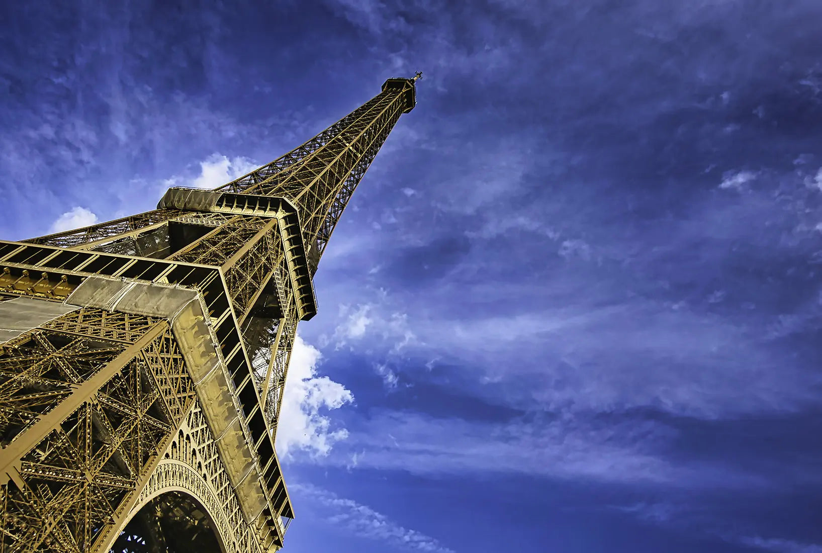 Paris Travel Print - City Skyline Eiffle Tower France summer - Office Home Decor - A4 A3 A2 - Festival Merch